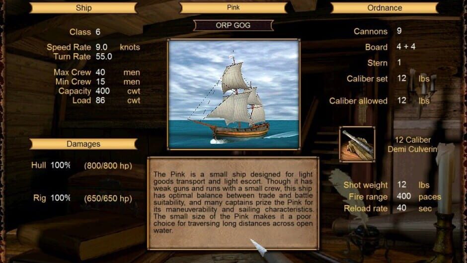 Screenshot for Sea Dogs