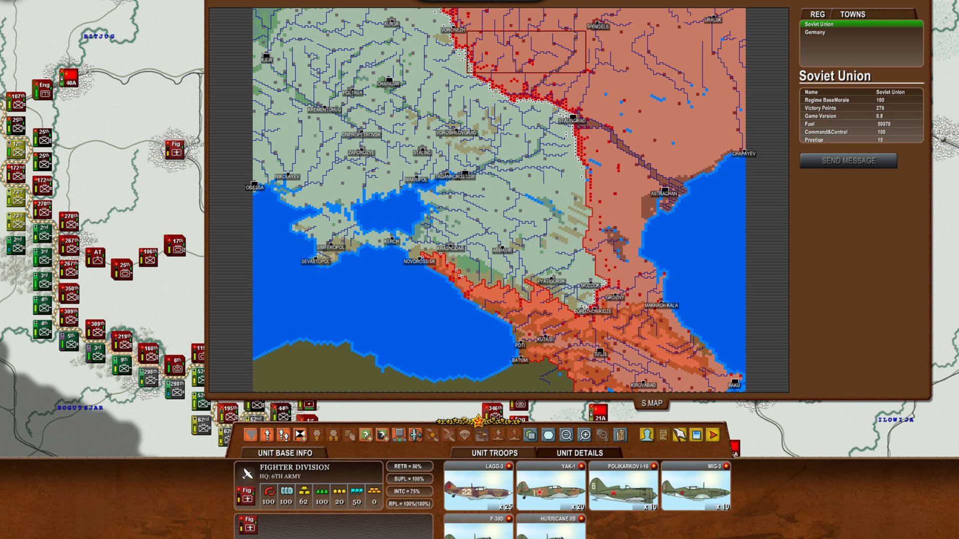 Screenshot for Decisive Campaigns: Case Blue