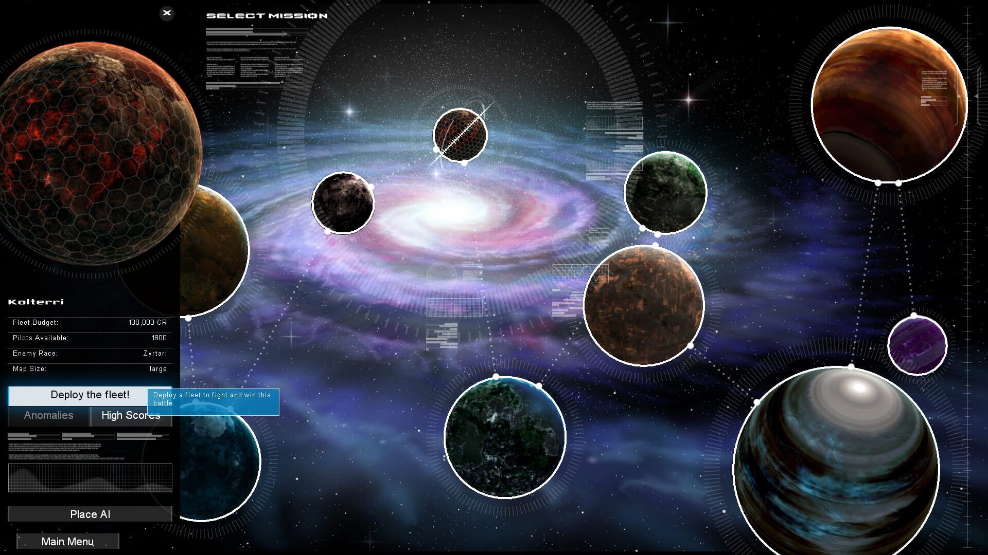 Screenshot for Gratuitous Space Battles 2