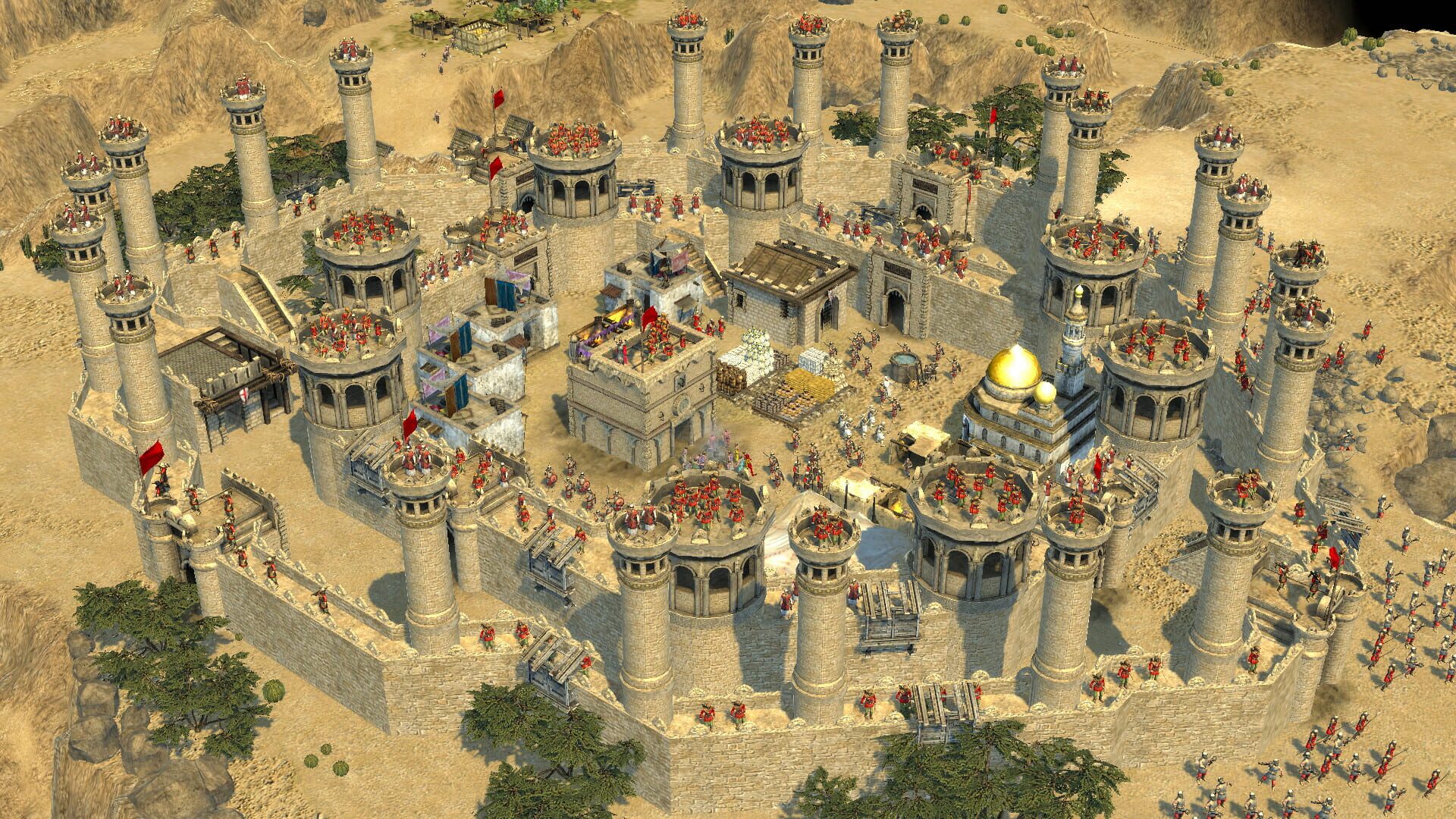 Screenshot for Stronghold Crusader II: The Emperor and The Hermit