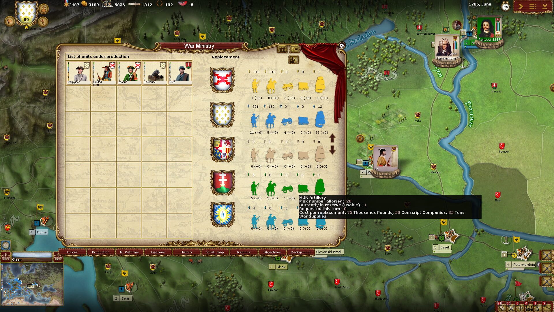 Screenshot for Wars of Succession