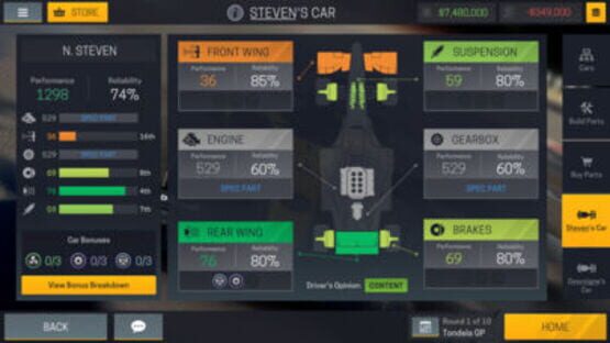 Screenshot for Motorsport Manager Mobile 2