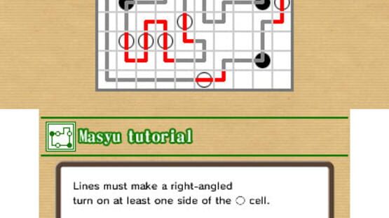 Screenshot for Masyu by Nikoli