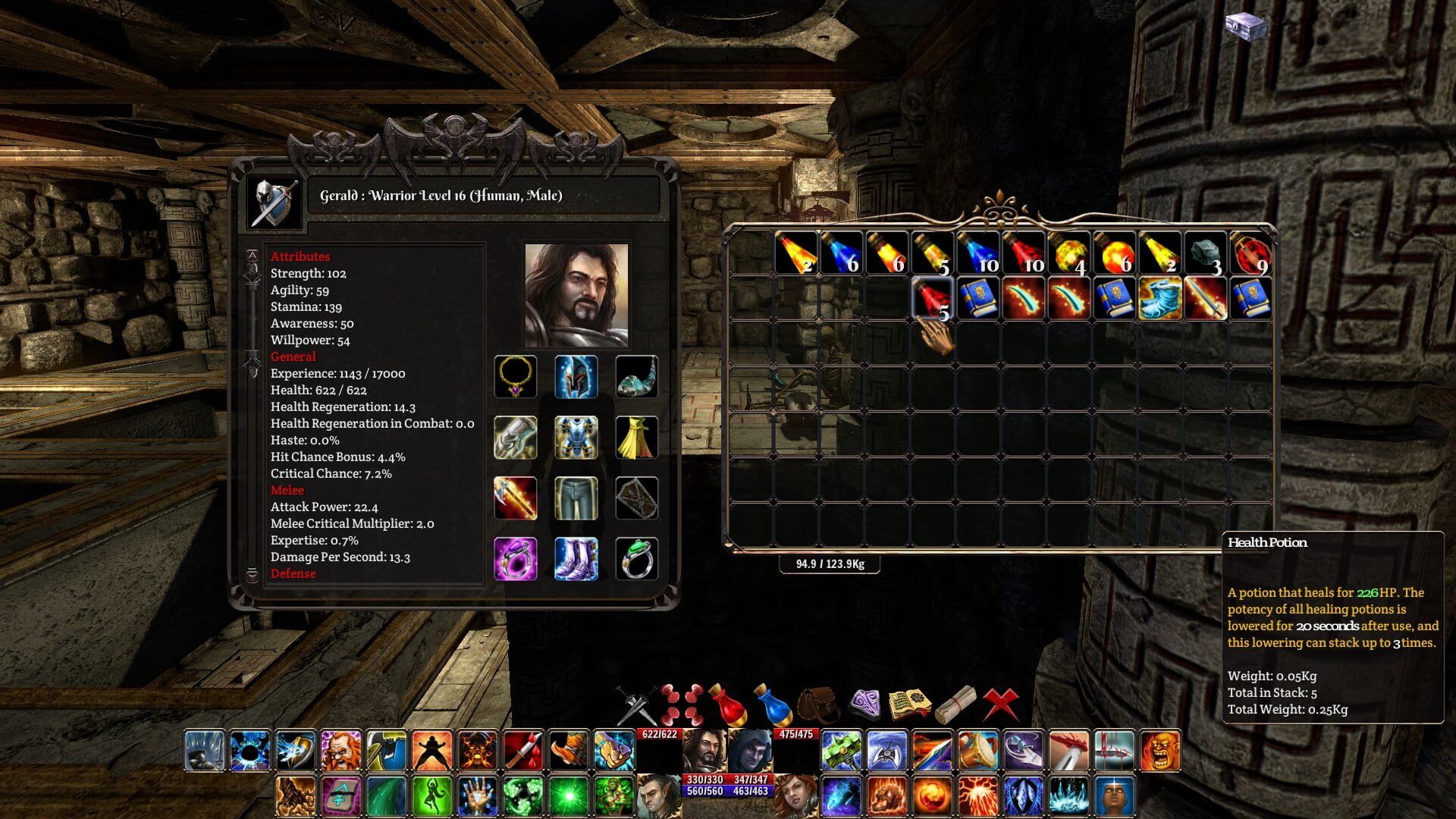 Screenshot for The Fall of the Dungeon Guardians
