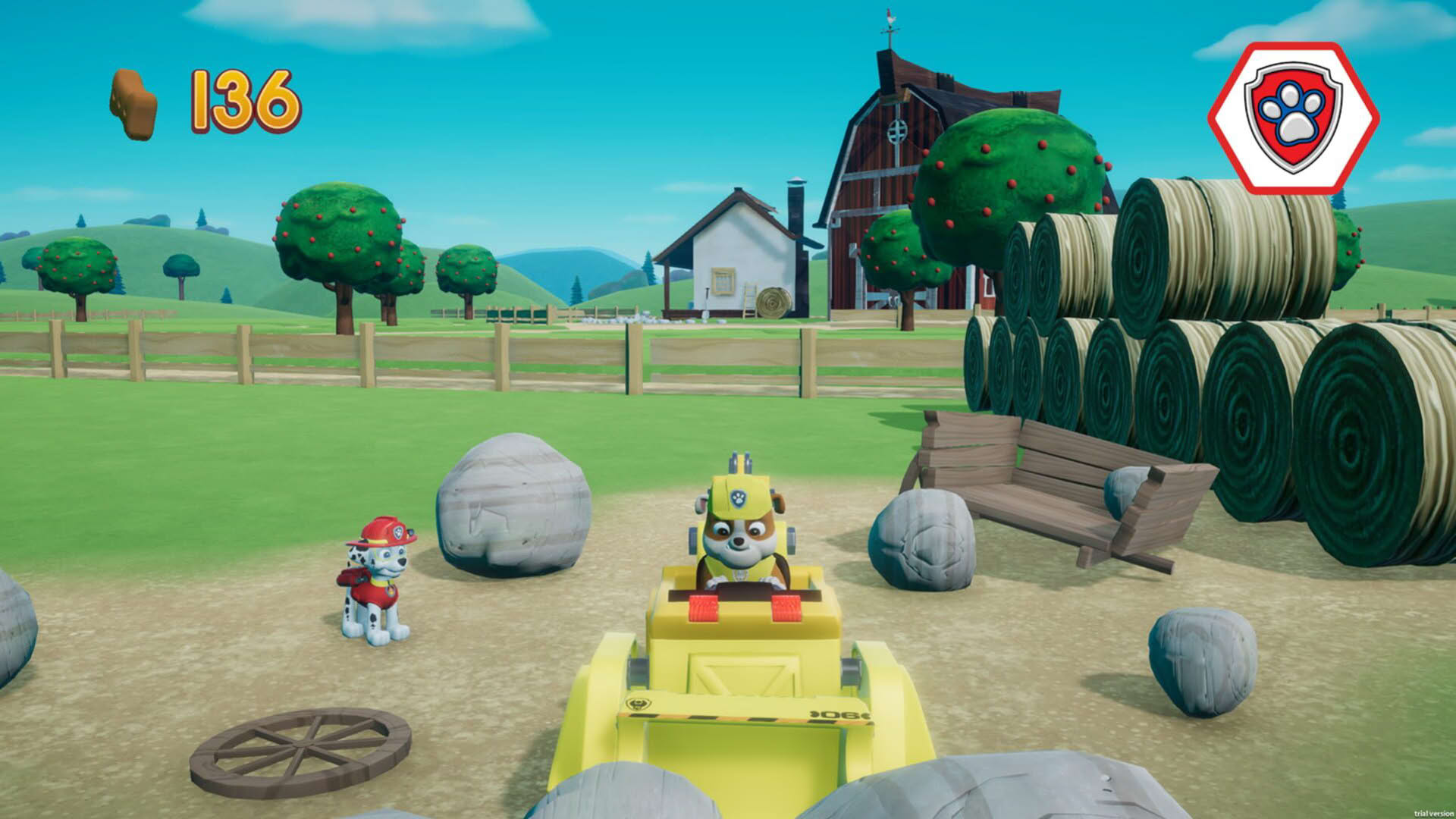 Screenshot for Paw Patrol: On a Roll!