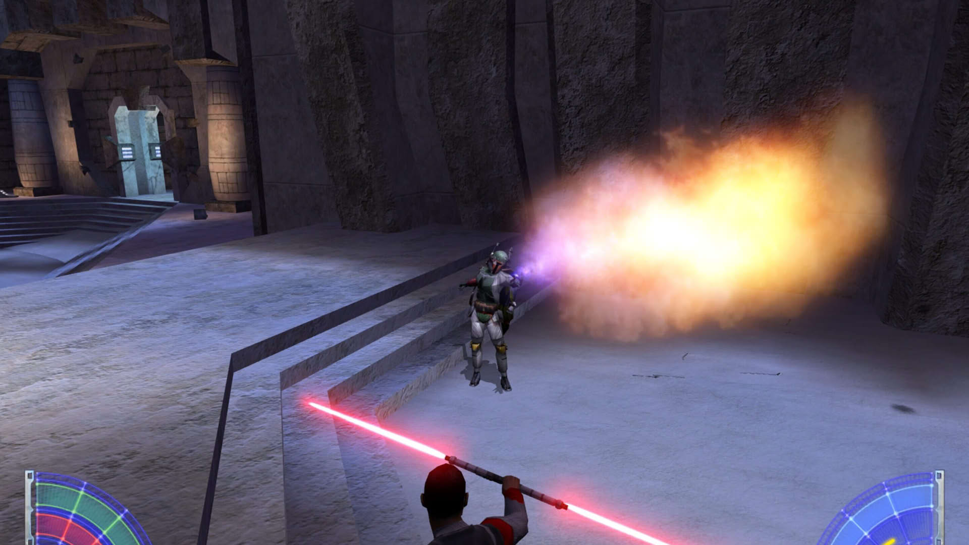 Screenshot for Star Wars: Jedi Knight - Jedi Academy