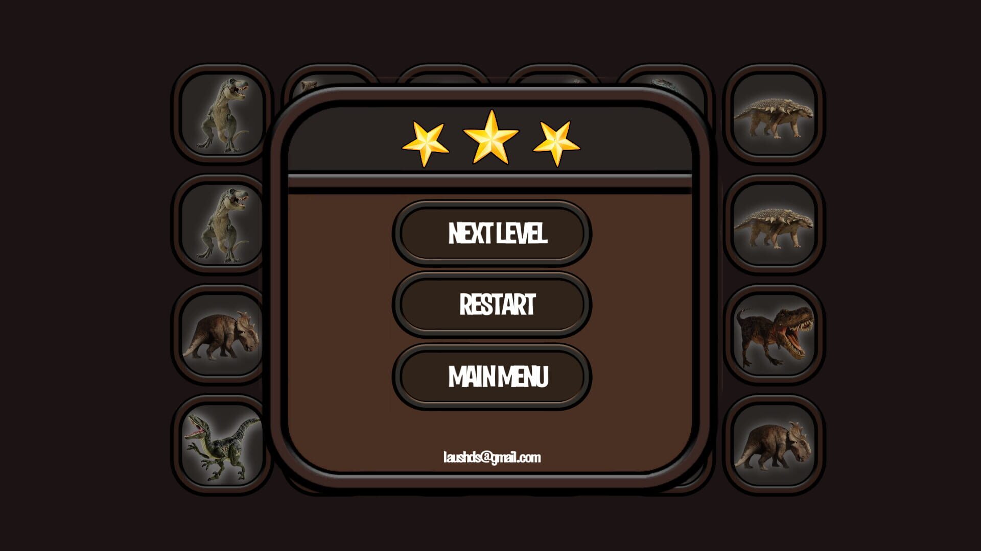 Screenshot for Animals Memory: Dinosaurs