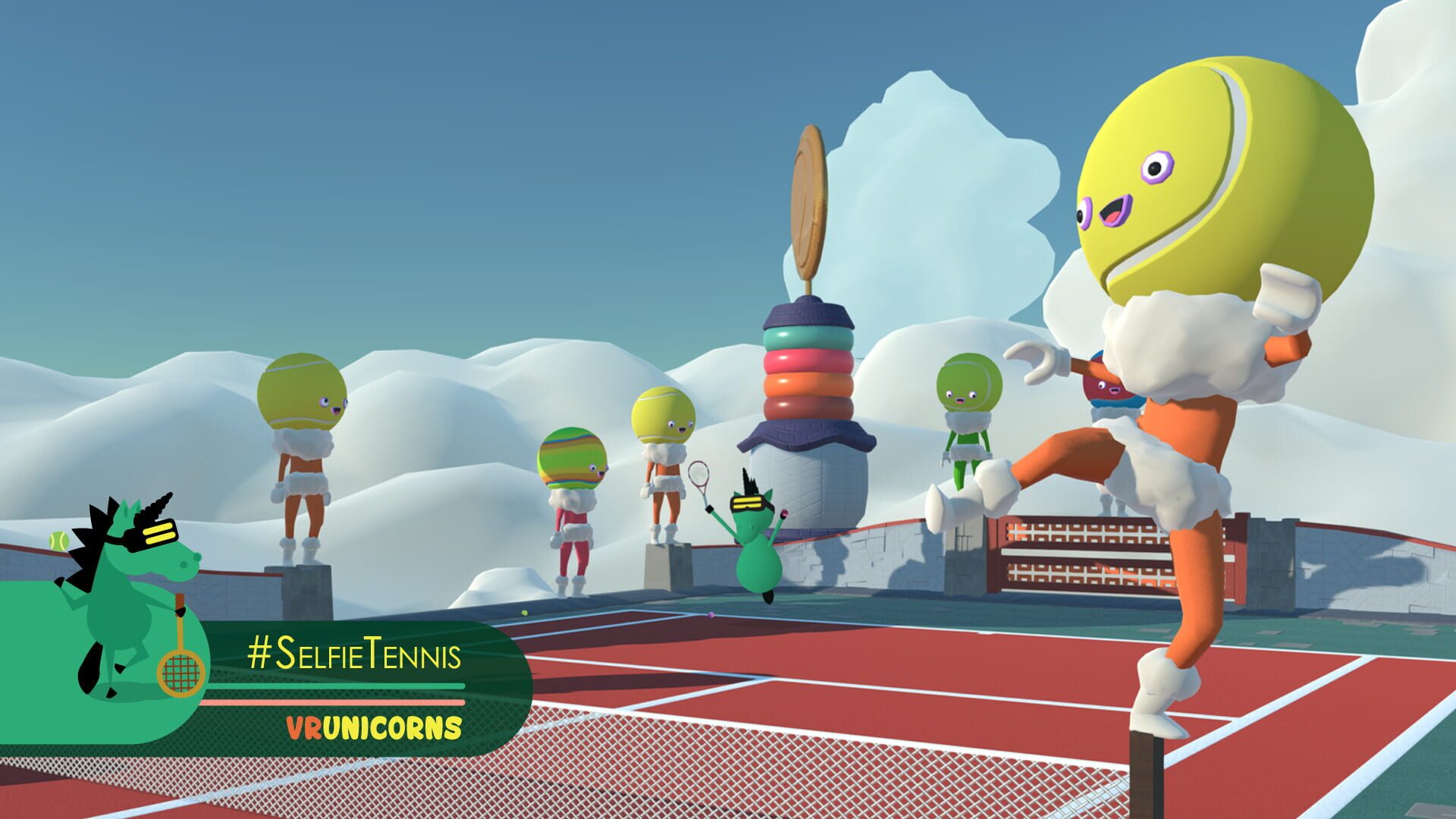 Screenshot for #SelfieTennis