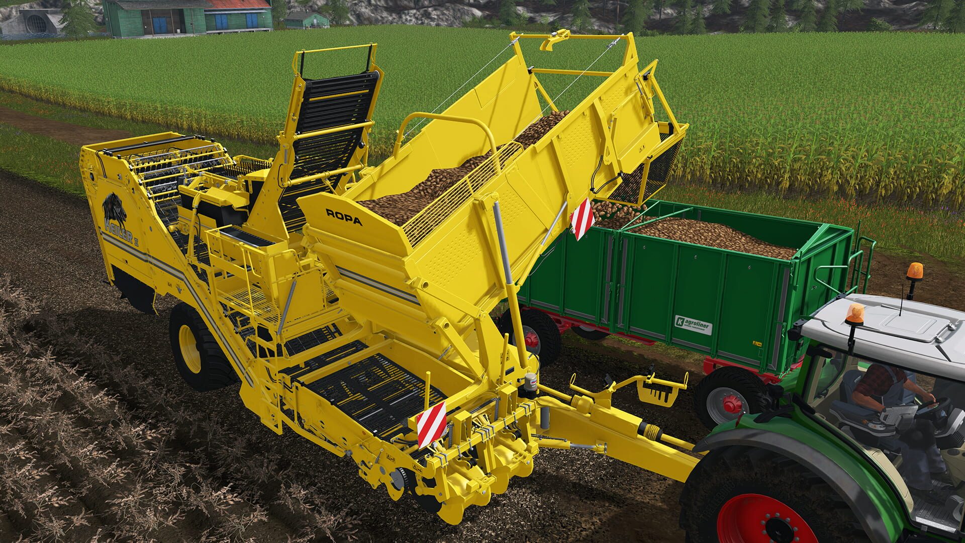 Screenshot for Farming Simulator 17: Ropa Pack