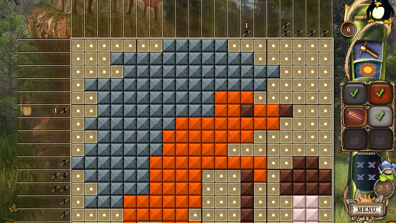Screenshot for Fantasy Mosaics 23: Magic Forest