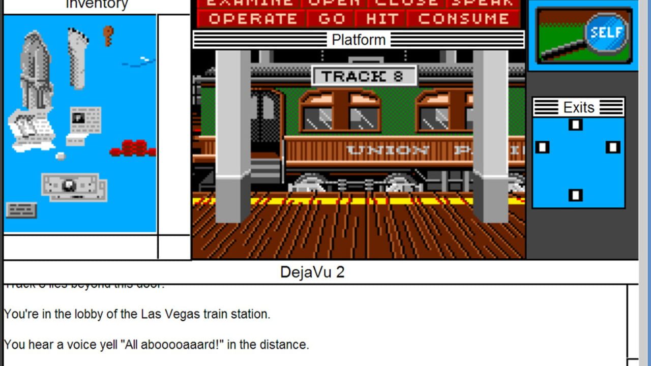 Screenshot for Deja Vu II: MacVenture Series