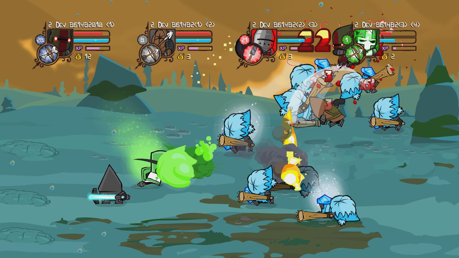 Screenshot for Castle Crashers Remastered