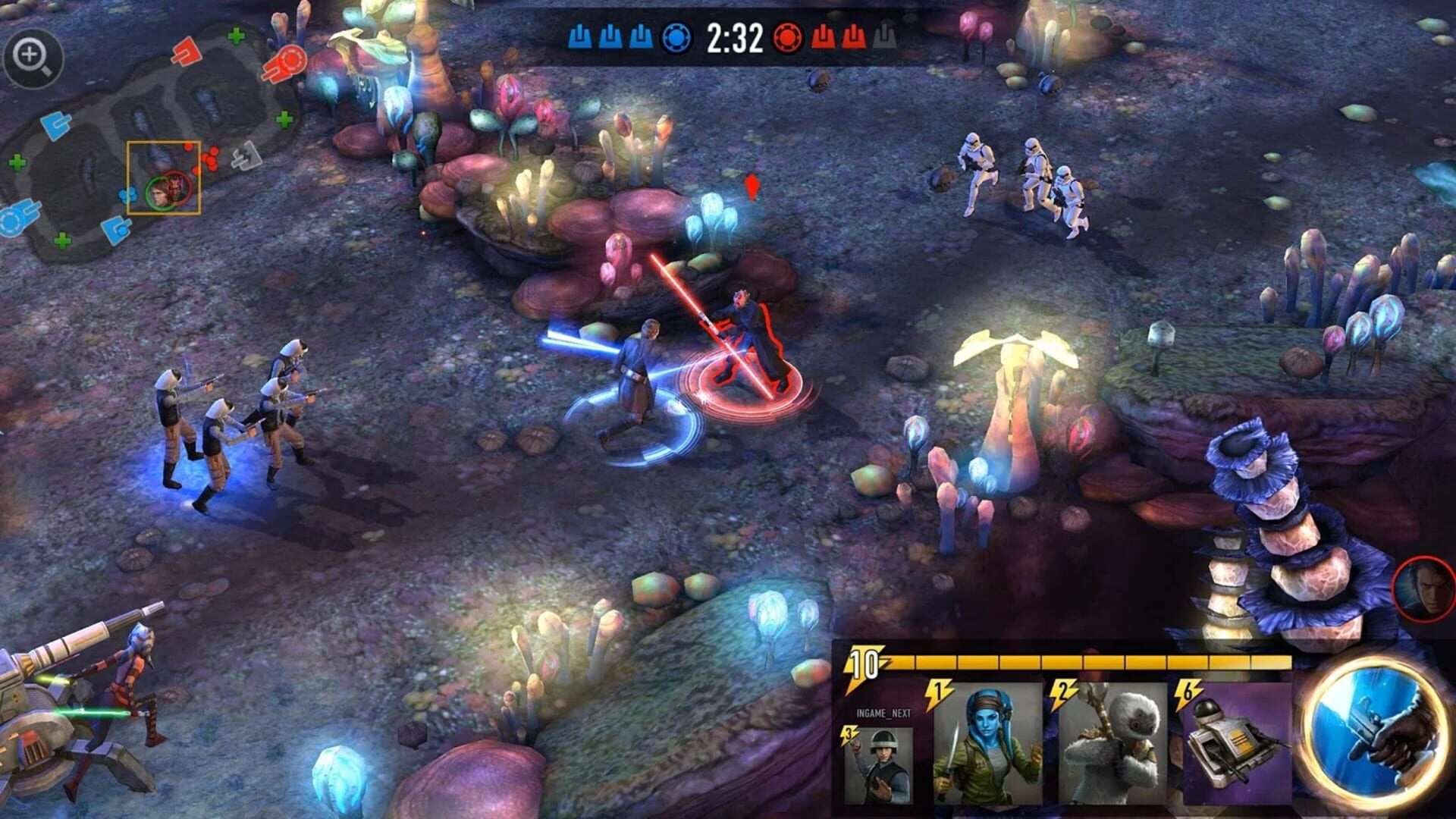 Screenshot for Star Wars: Force Arena