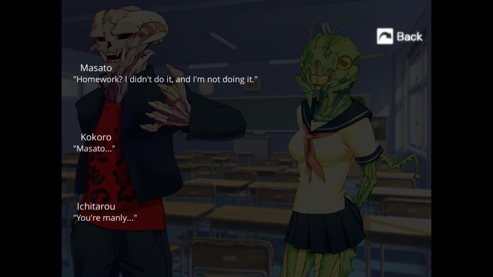 Screenshot for Creature Romances: Kokonoe Kokoro