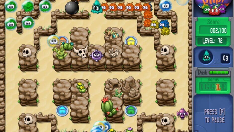 Screenshot for Iggle Pop! Deluxe