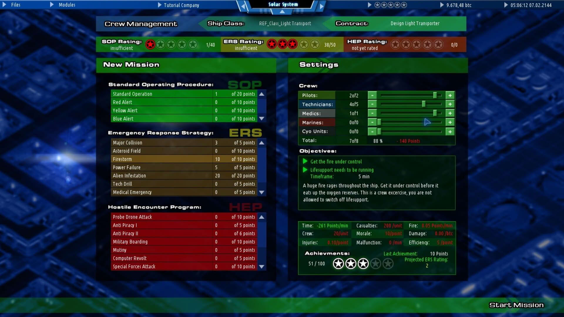 Screenshot for Starship Corporation