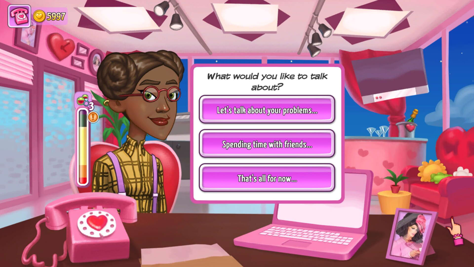 Screenshot for Kitty Powers' Love Life