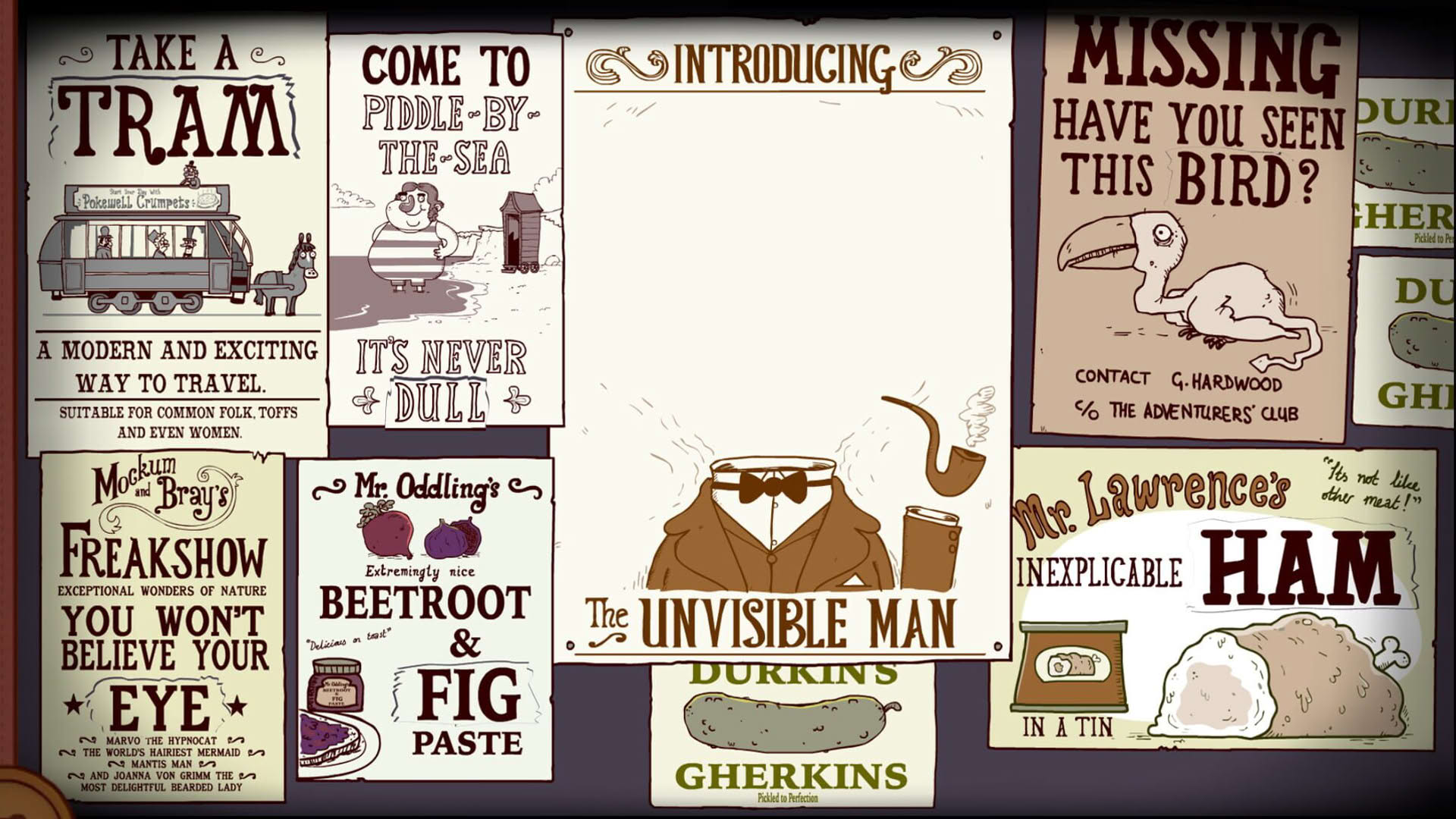 Screenshot for The Adventures of Bertram Fiddle: Episode 2 - A Bleaker Predicklement