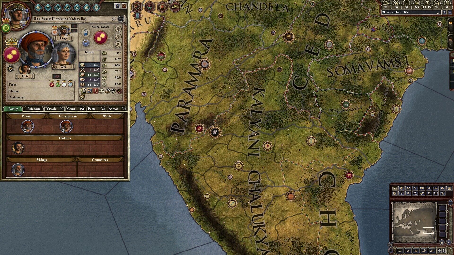 Screenshot for Crusader Kings II: Rajas of India
