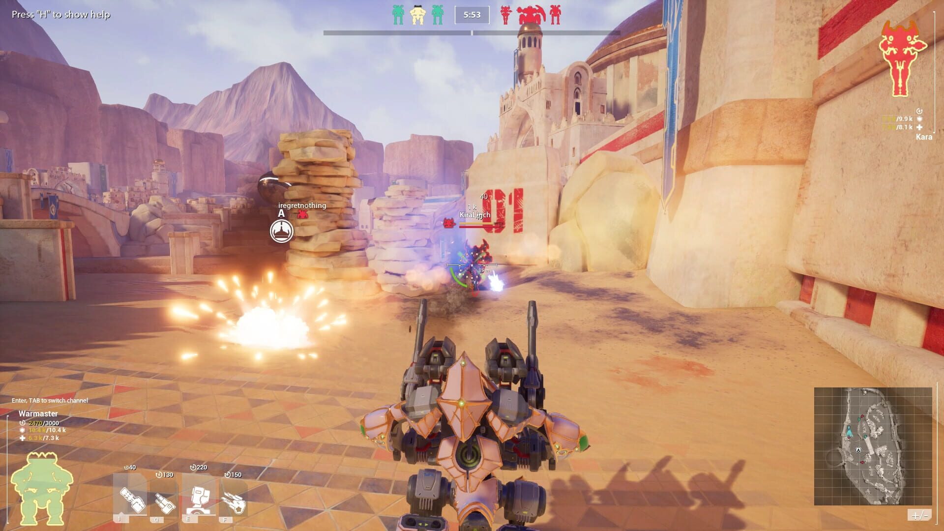 Screenshot for Blazing Core