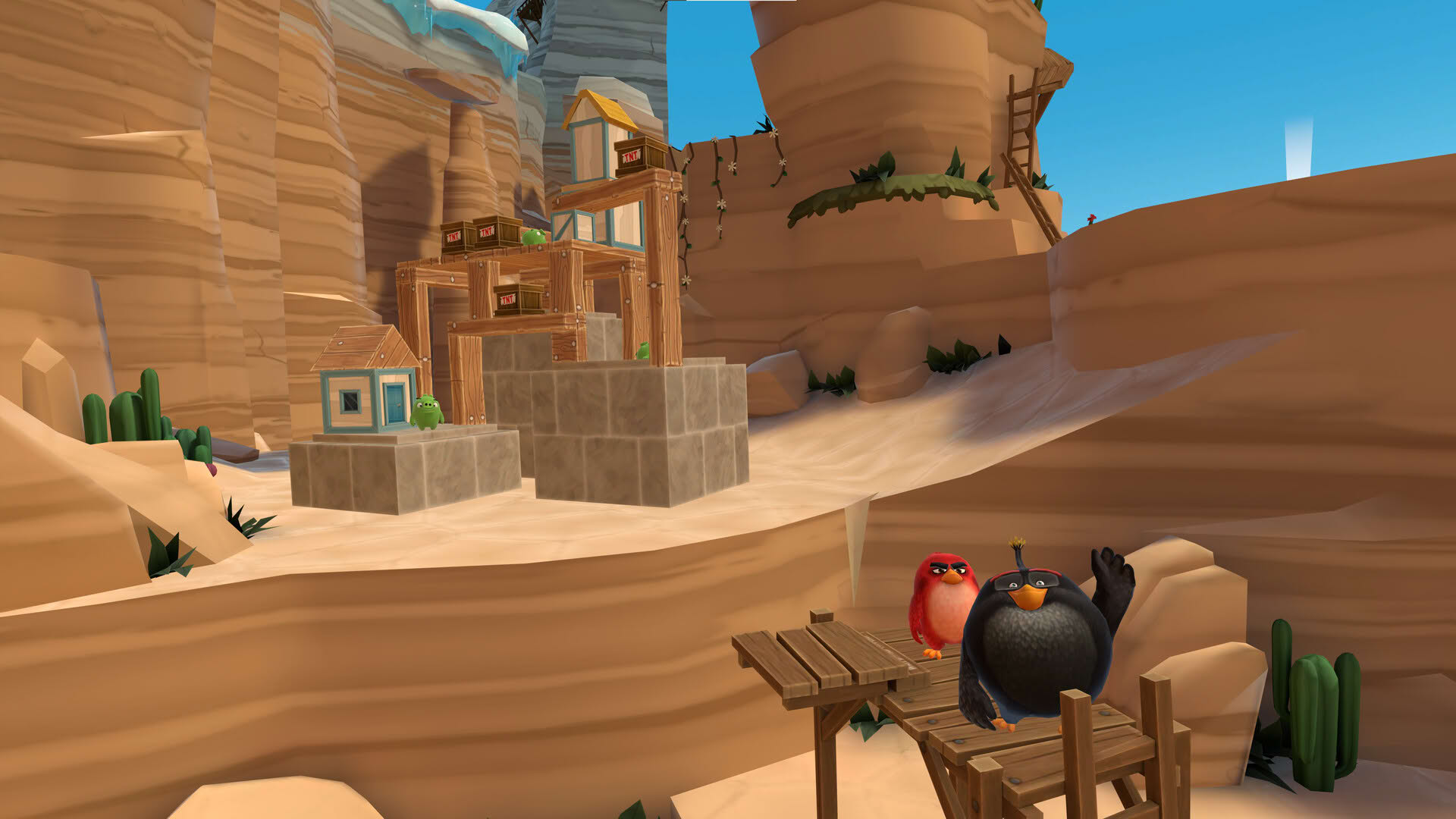 Screenshot for Angry Birds VR: Isle of Pigs