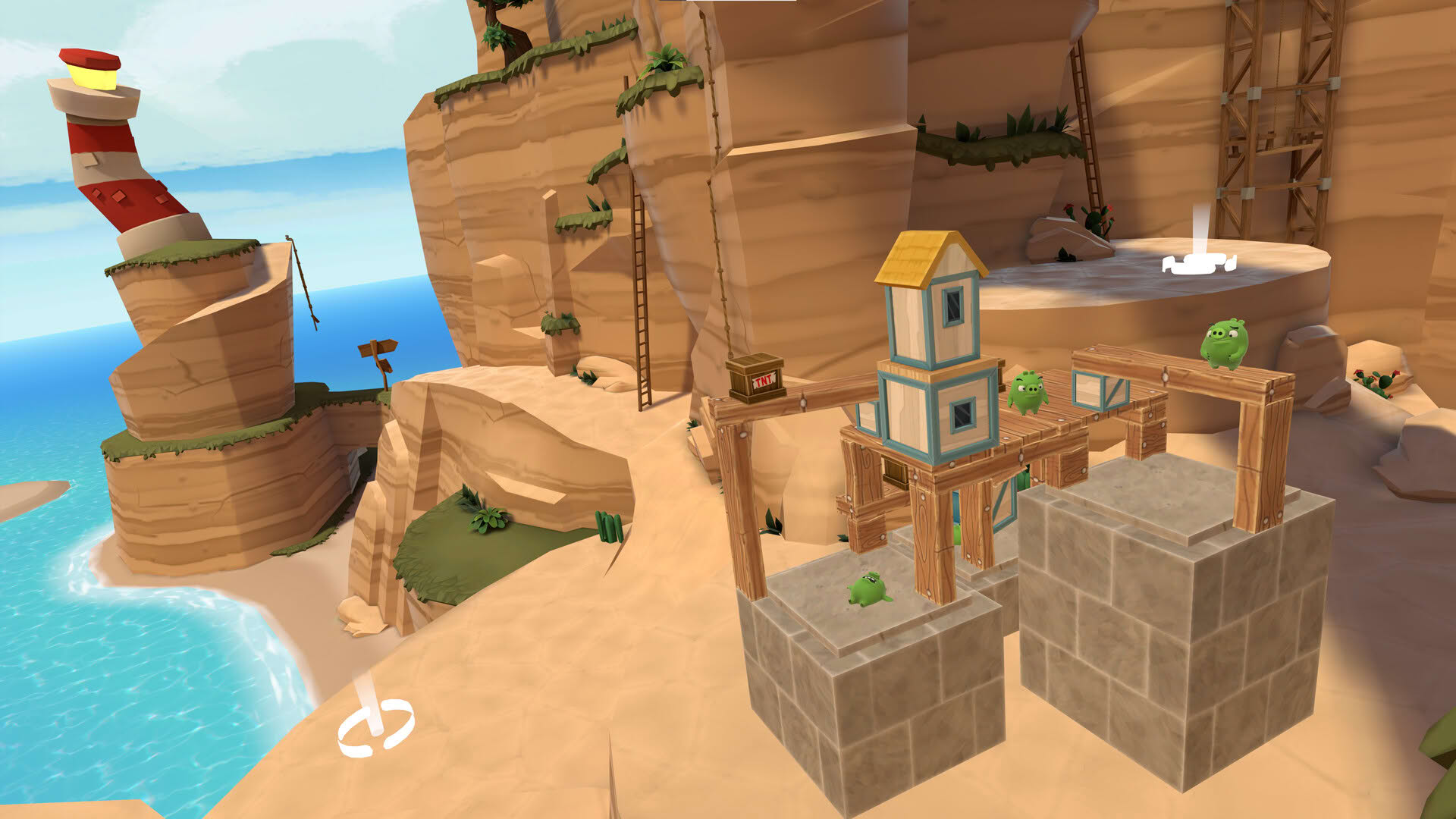 Screenshot for Angry Birds VR: Isle of Pigs