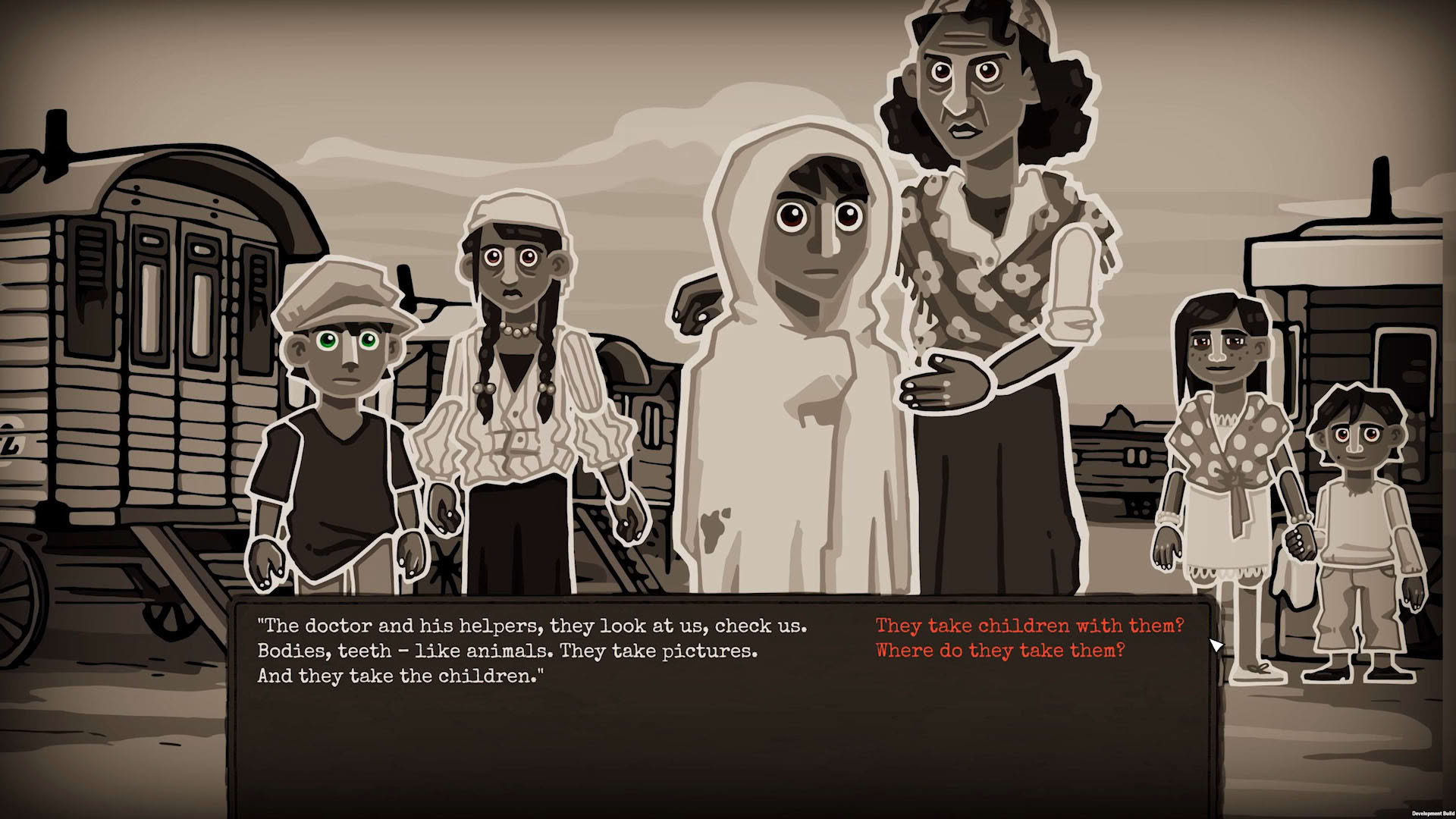 Screenshot for Through the Darkest of Times
