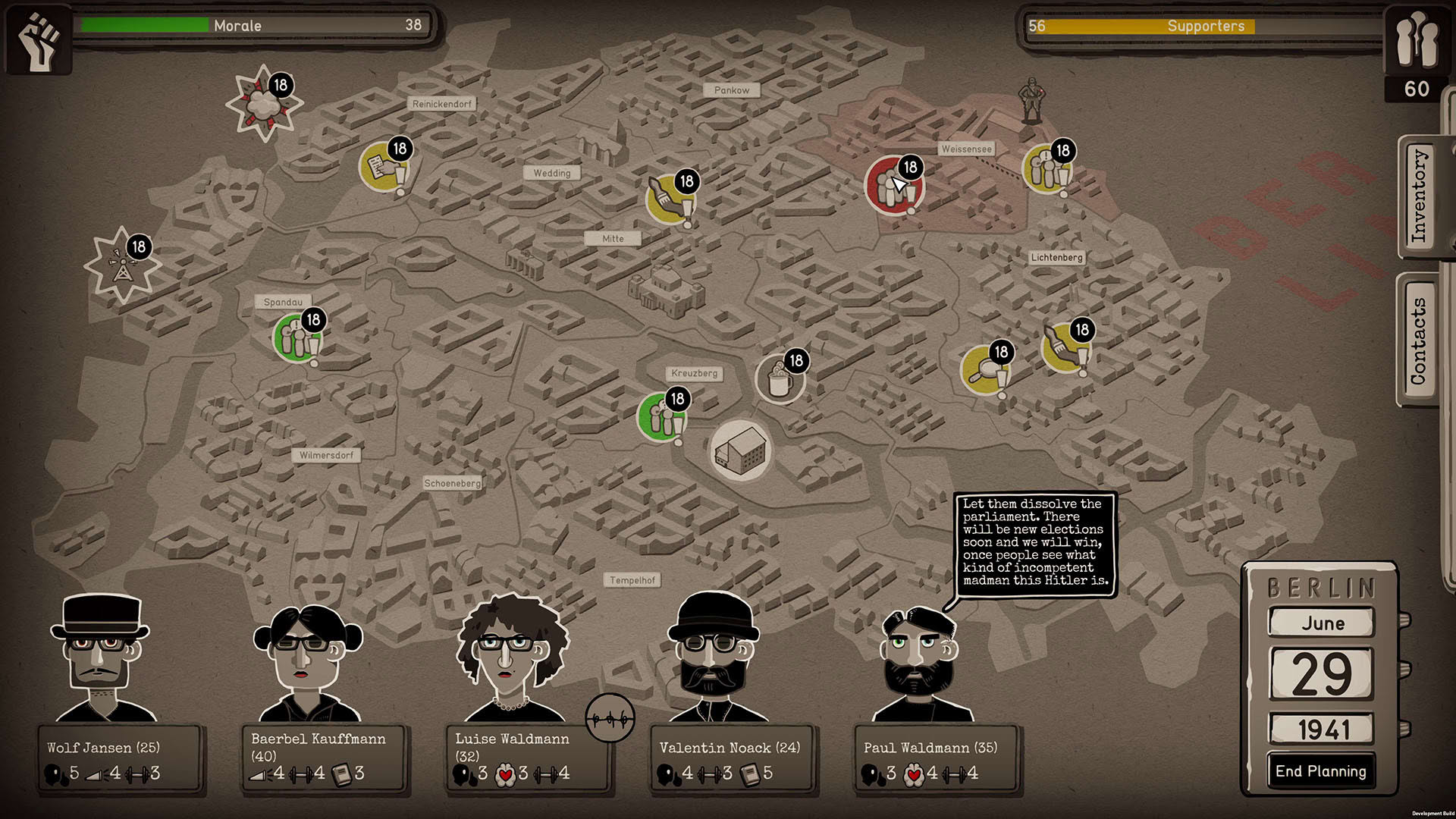 Screenshot for Through the Darkest of Times