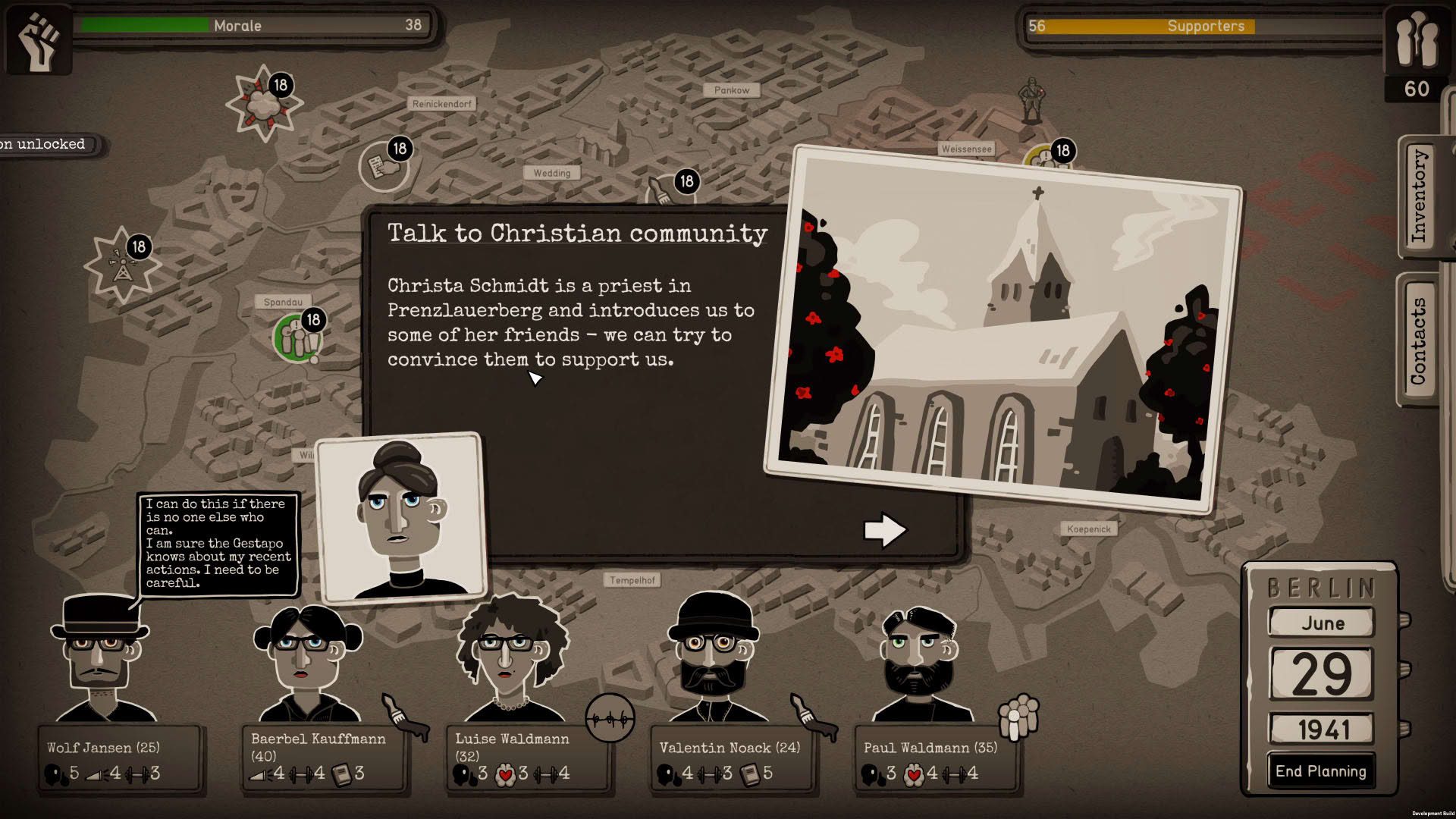 Screenshot for Through the Darkest of Times