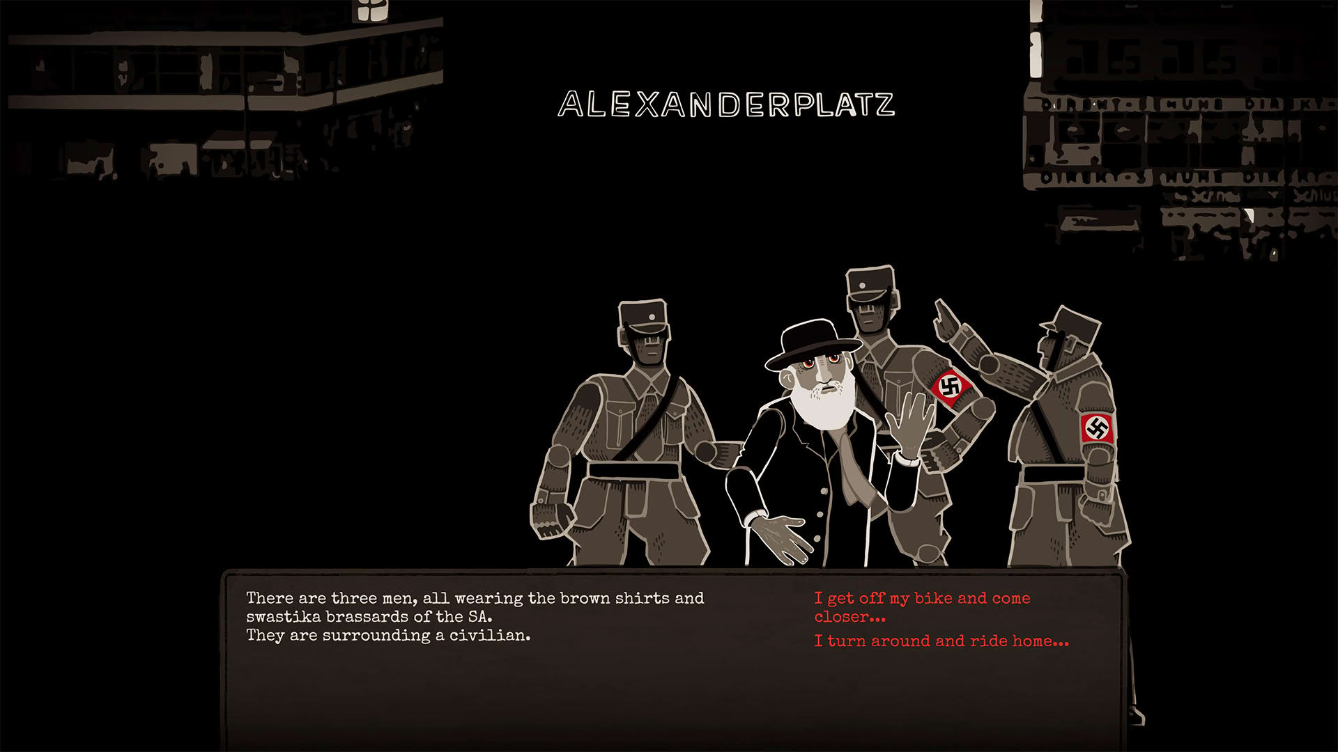 Screenshot for Through the Darkest of Times