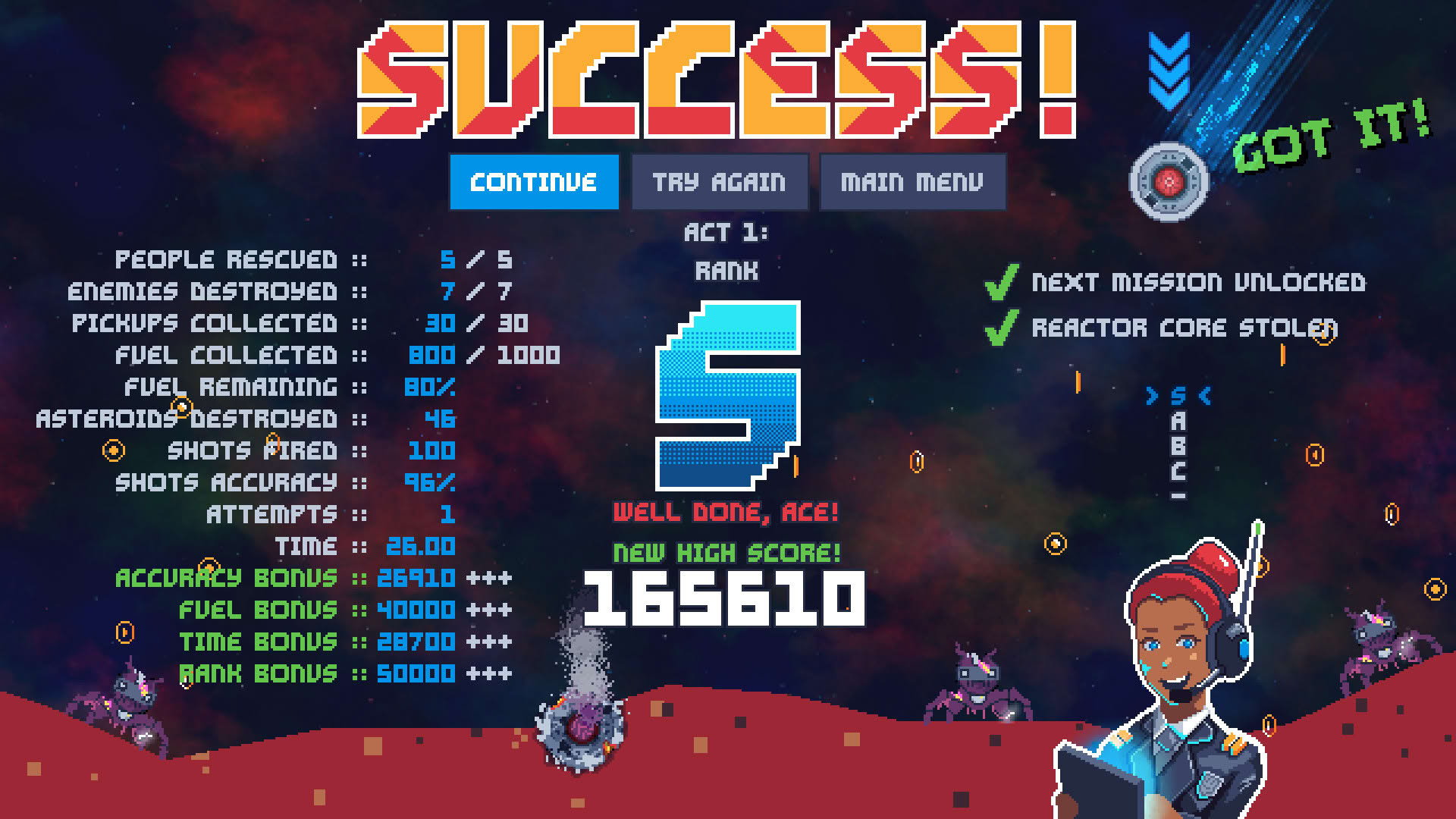 Screenshot for Gravity Ace