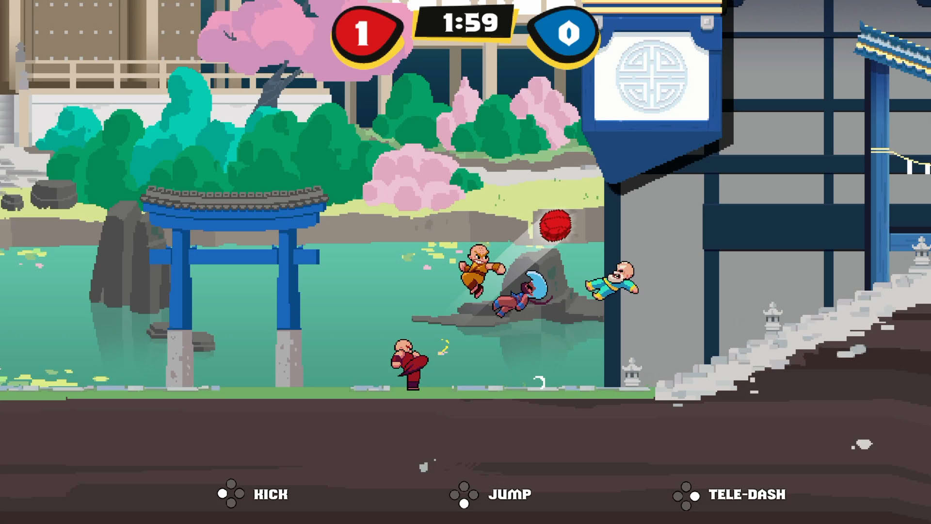Screenshot for KungFu Kickball
