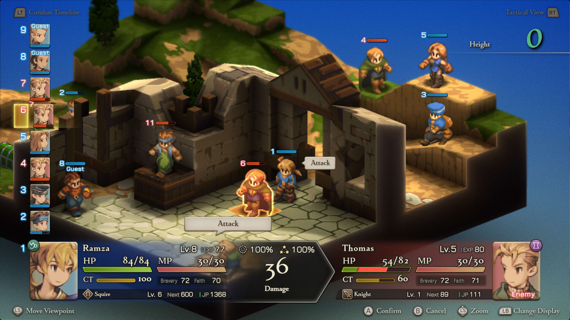 Screenshot for Final Fantasy Tactics: The Ivalice Chronicles