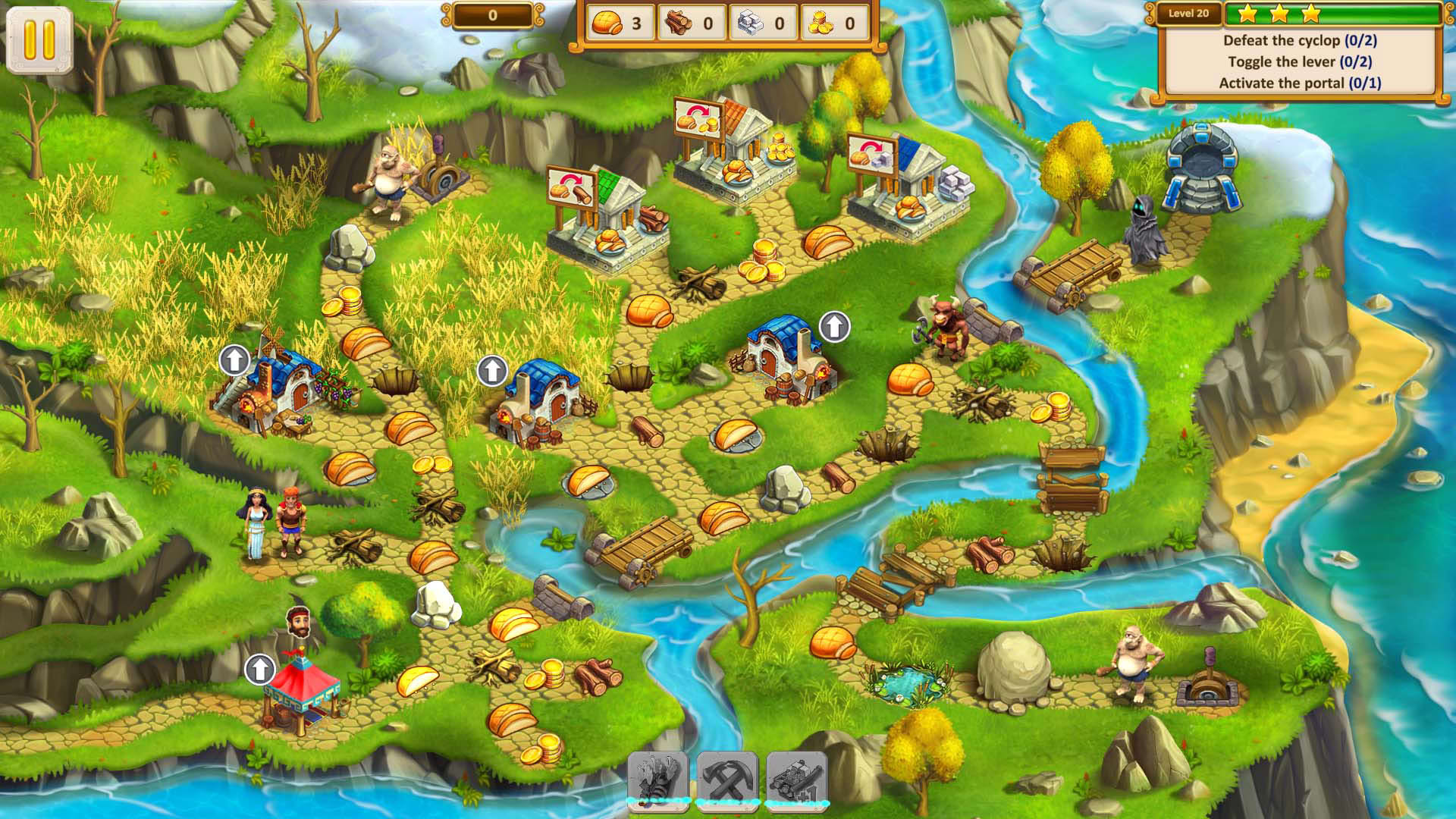 Screenshot for Argonauts Agency: Golden Fleece