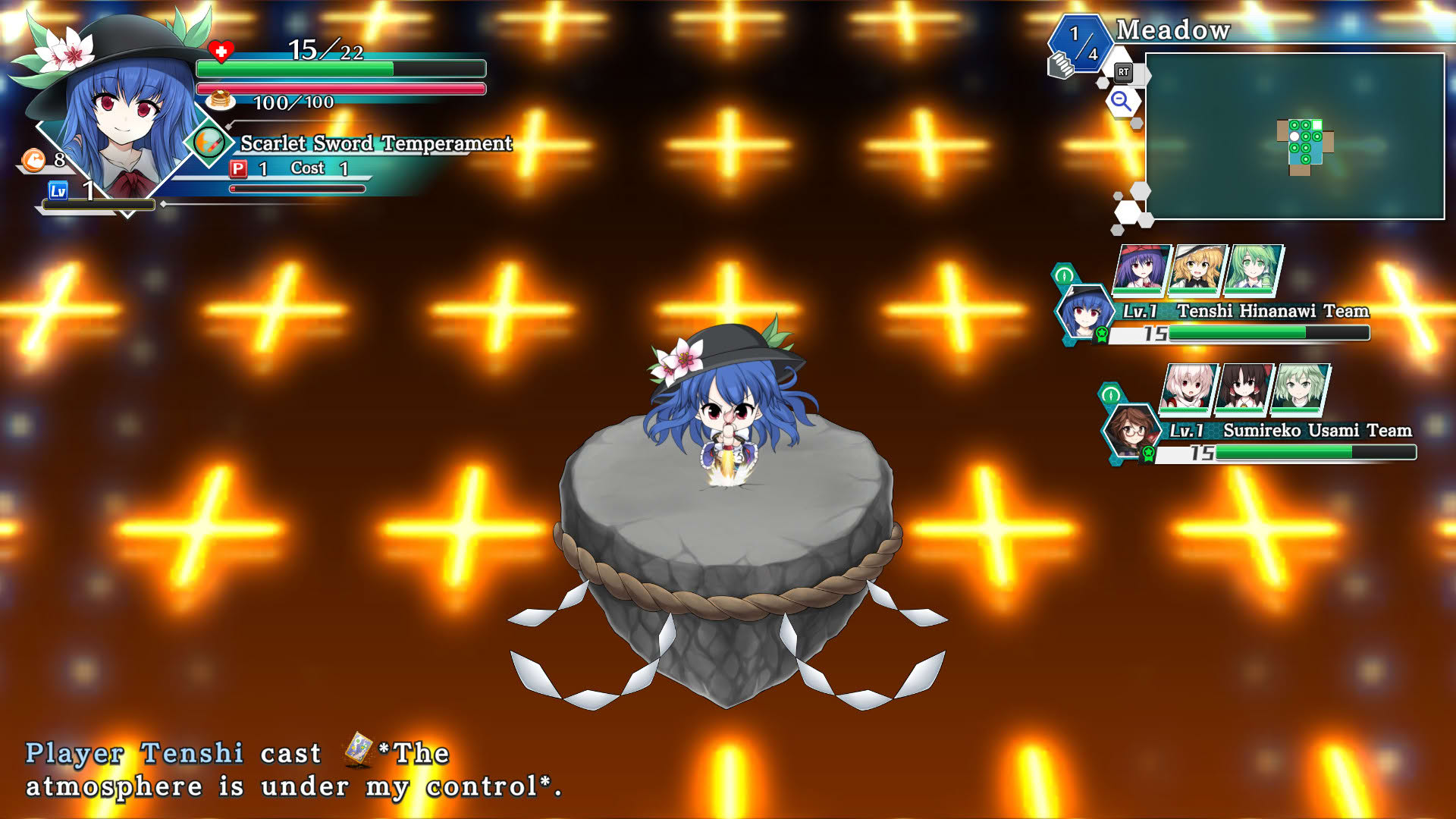 Screenshot for Touhou Genso Wanderer: Lotus Labyrinth