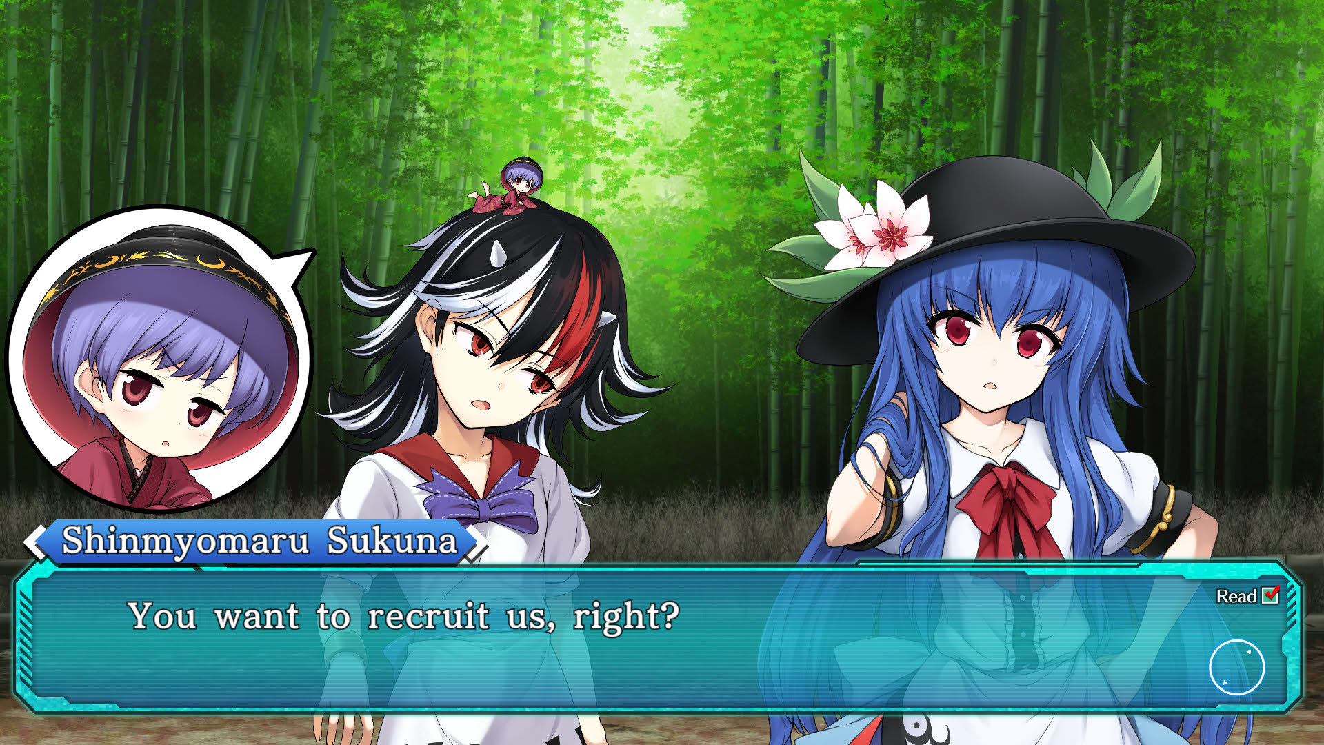 Screenshot for Touhou Genso Wanderer: Lotus Labyrinth