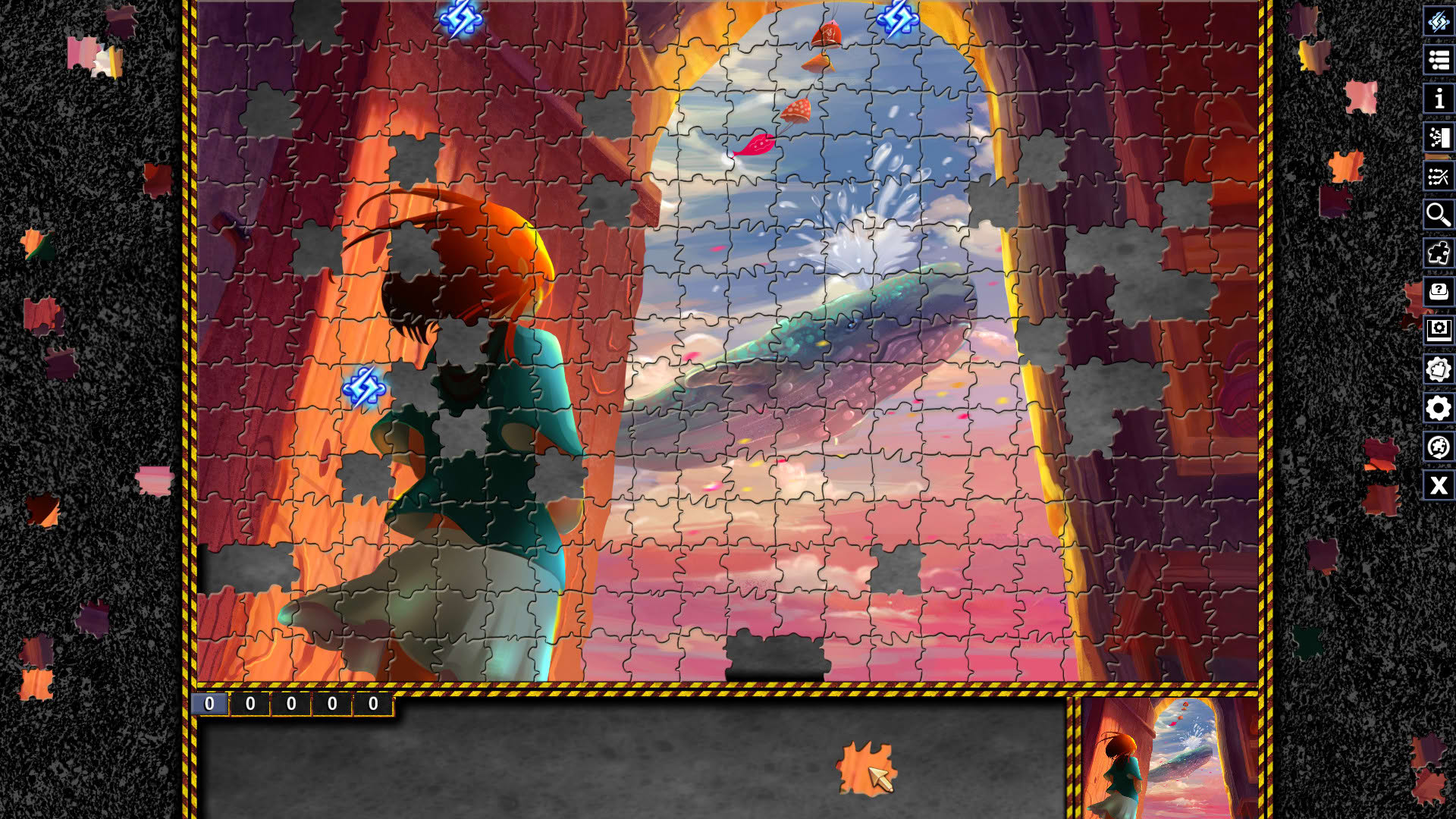 Screenshot for Pixel Puzzles: Illustrations & Anime