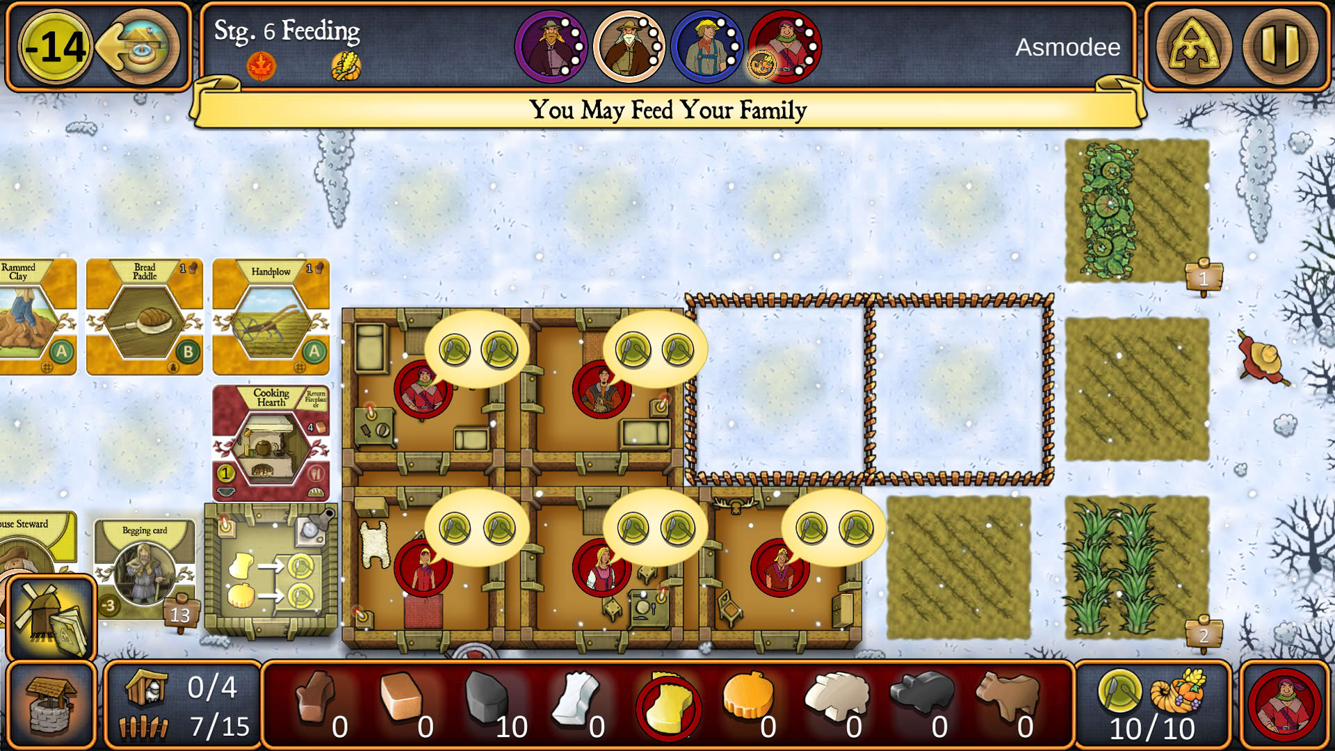 Screenshot for Agricola Revised Edition