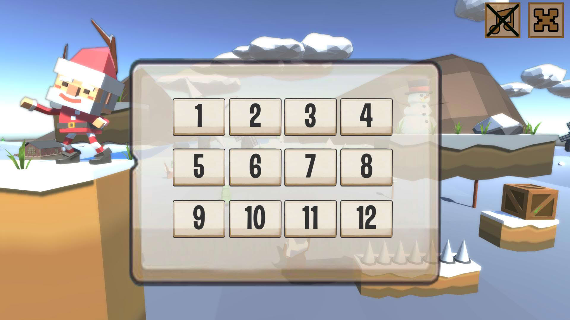 Screenshot for Santa in search of toys