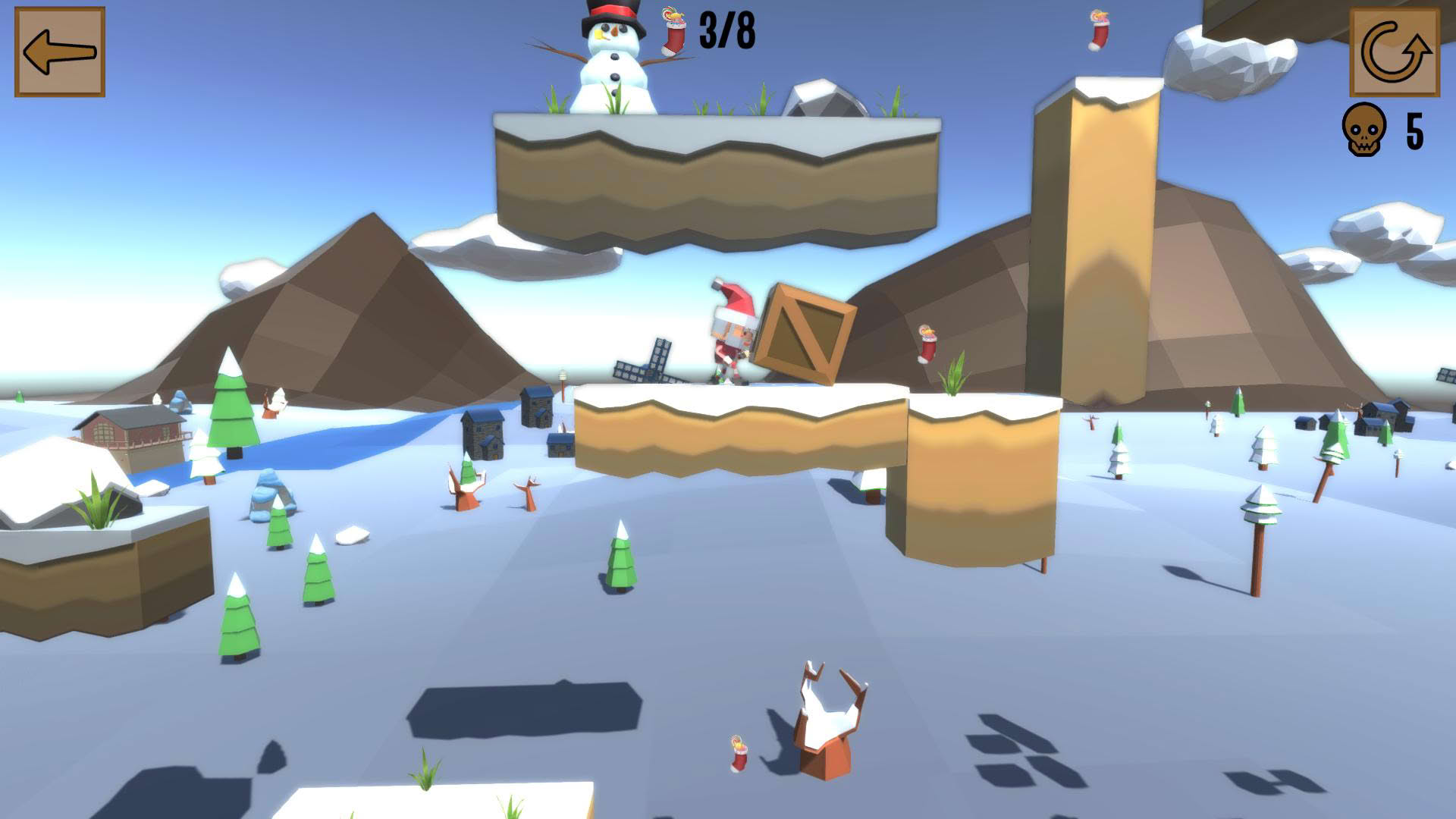 Screenshot for Santa in search of toys