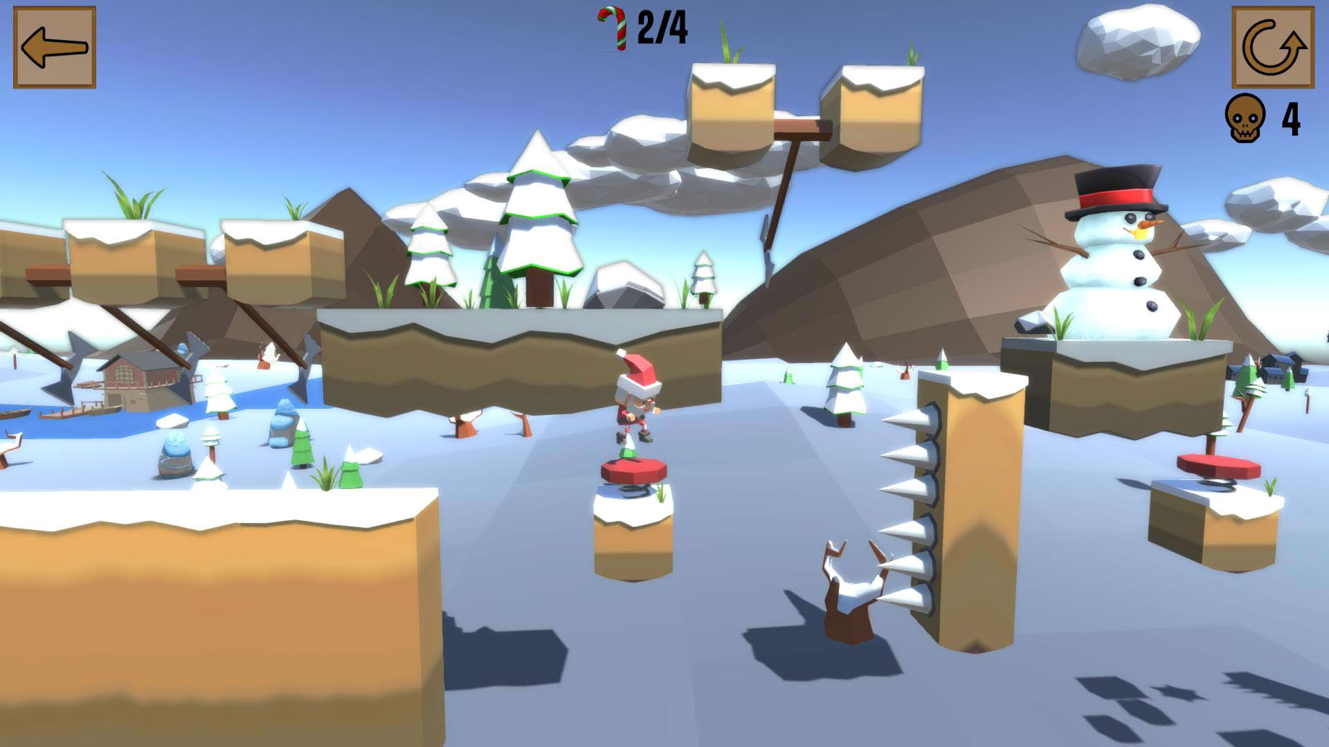 Screenshot for Santa in search of toys