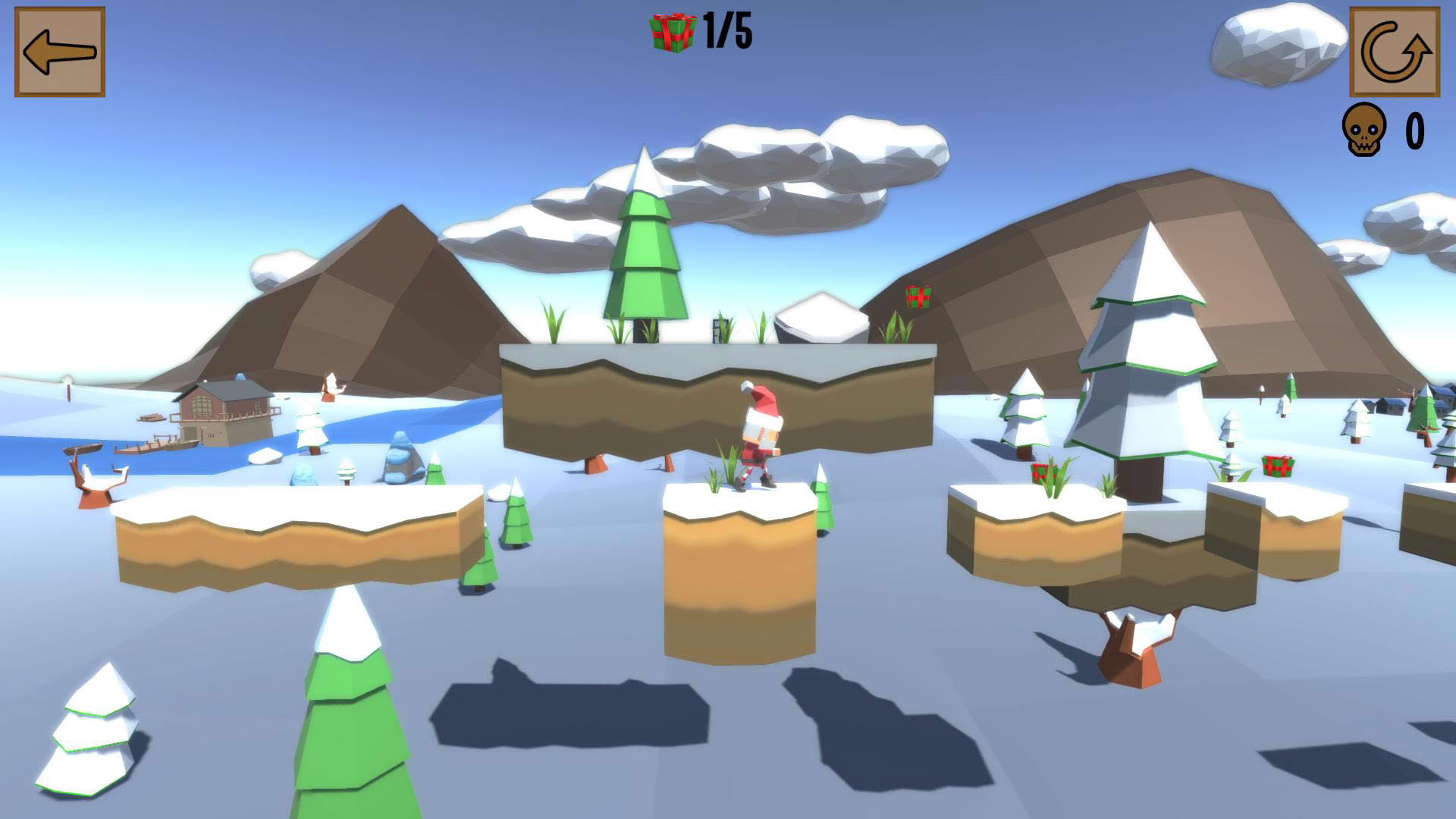 Screenshot for Santa in search of toys