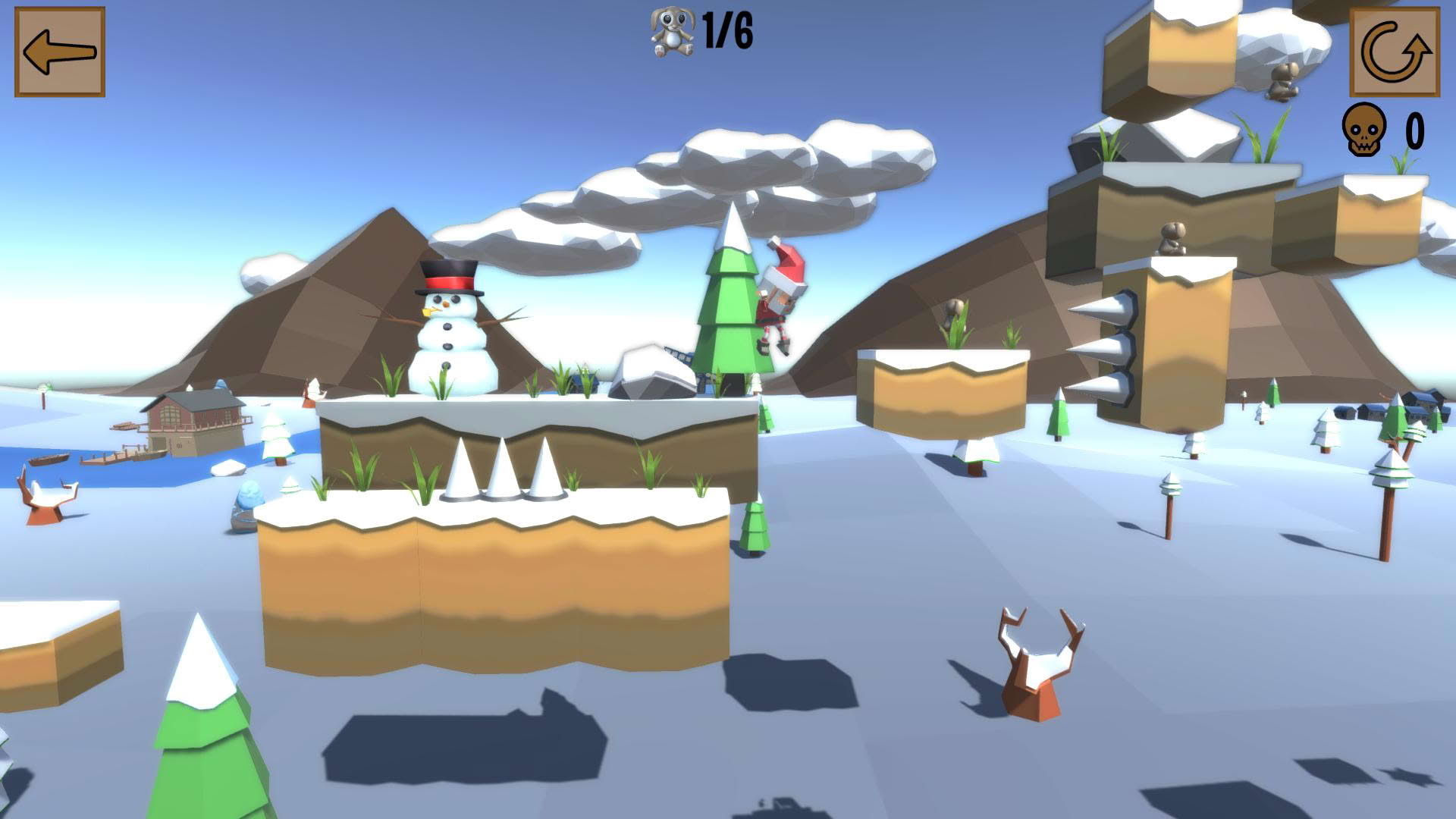 Screenshot for Santa in search of toys