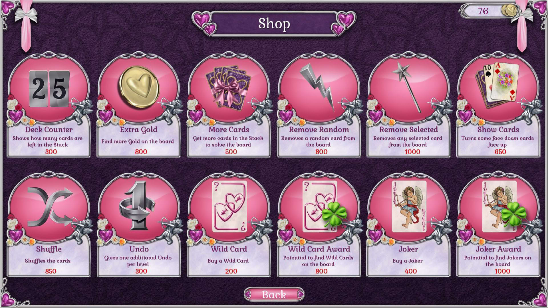 Screenshot for Jewel Match Solitaire L'Amour
