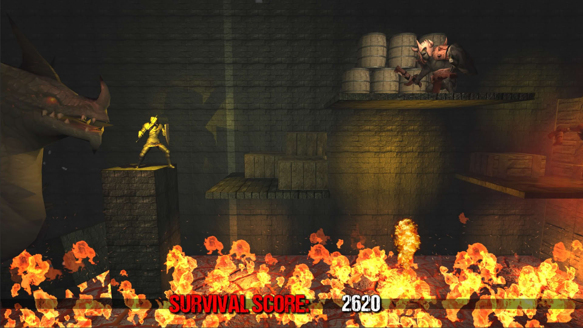Screenshot for Dragon Chase