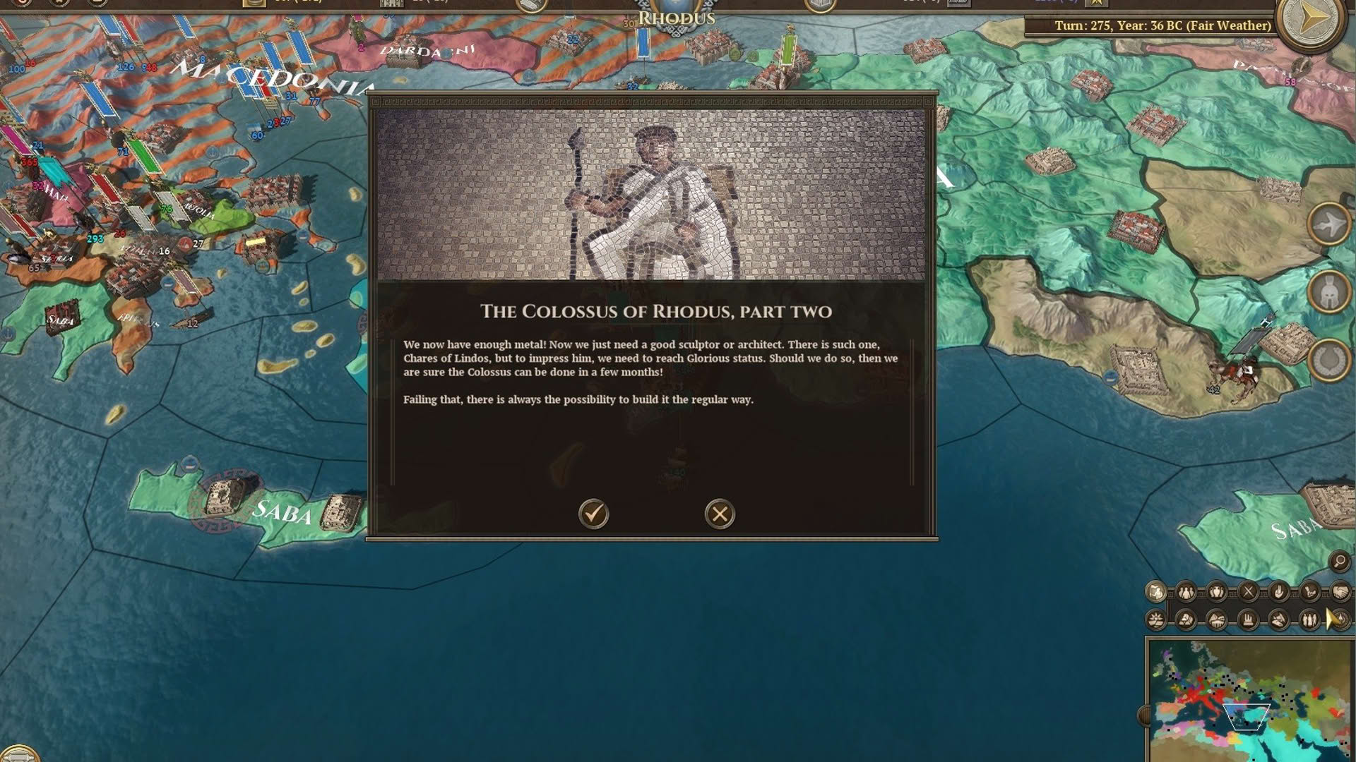 Screenshot for Field of Glory: Empires