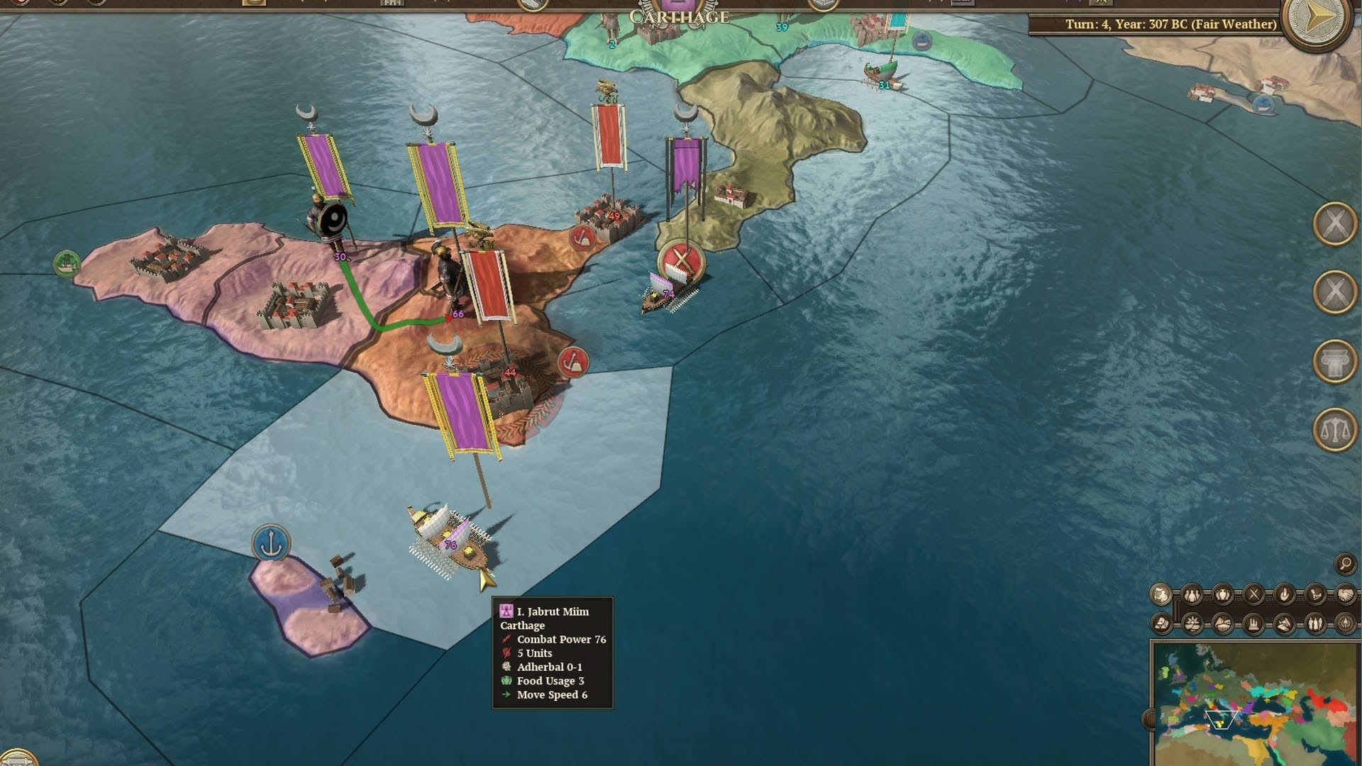 Screenshot for Field of Glory: Empires