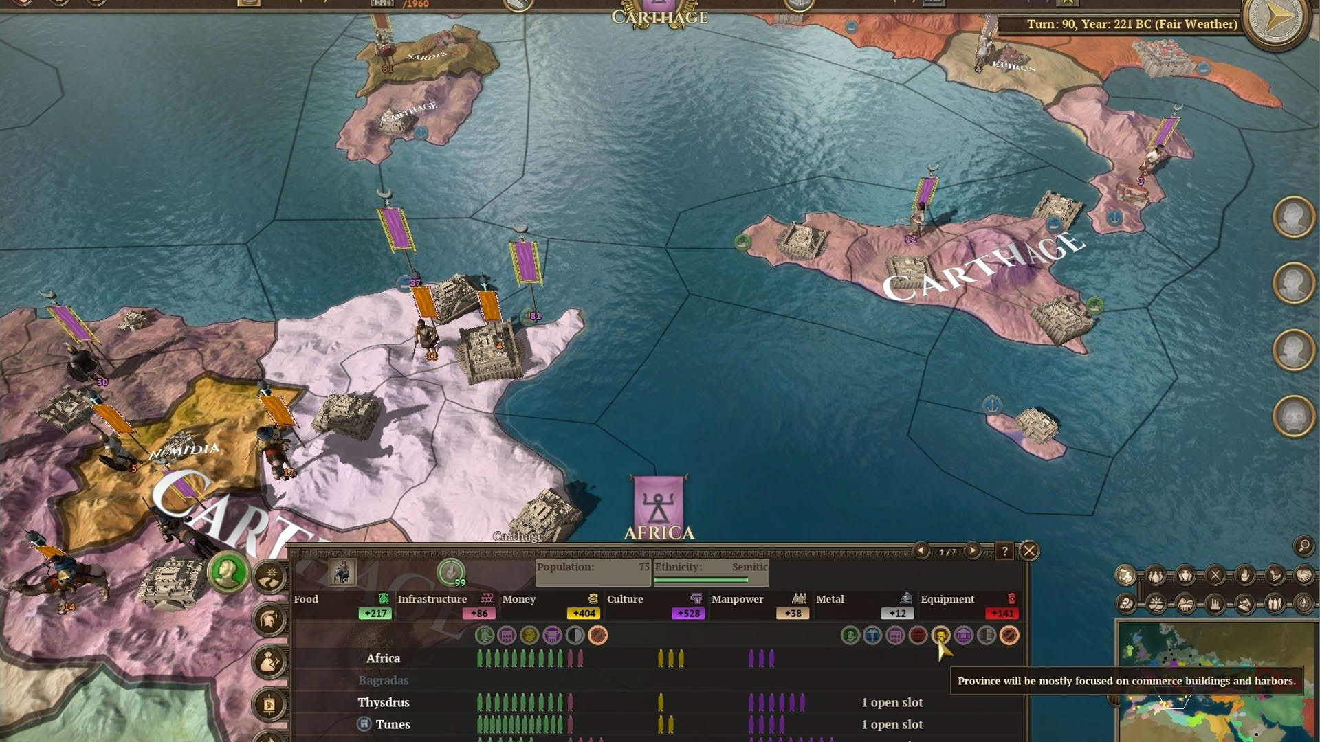 Screenshot for Field of Glory: Empires