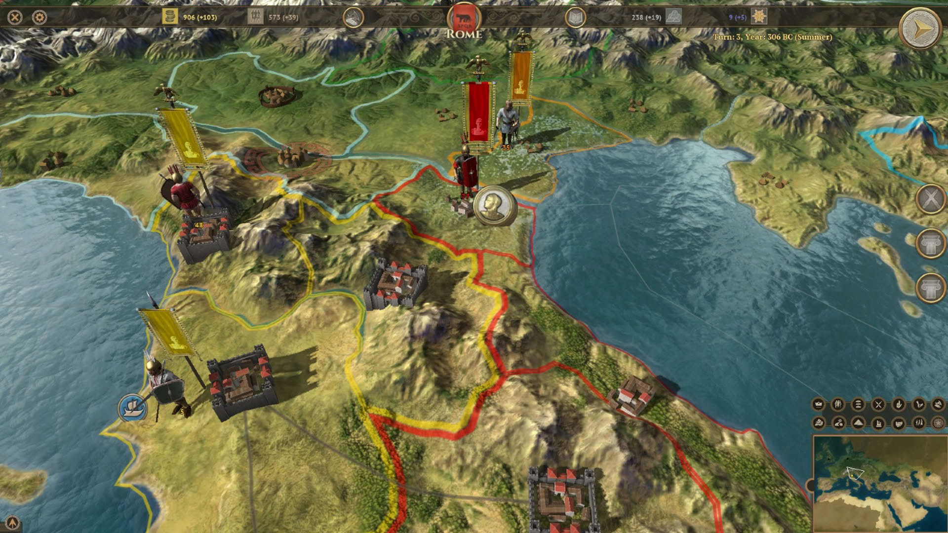 Screenshot for Field of Glory: Empires