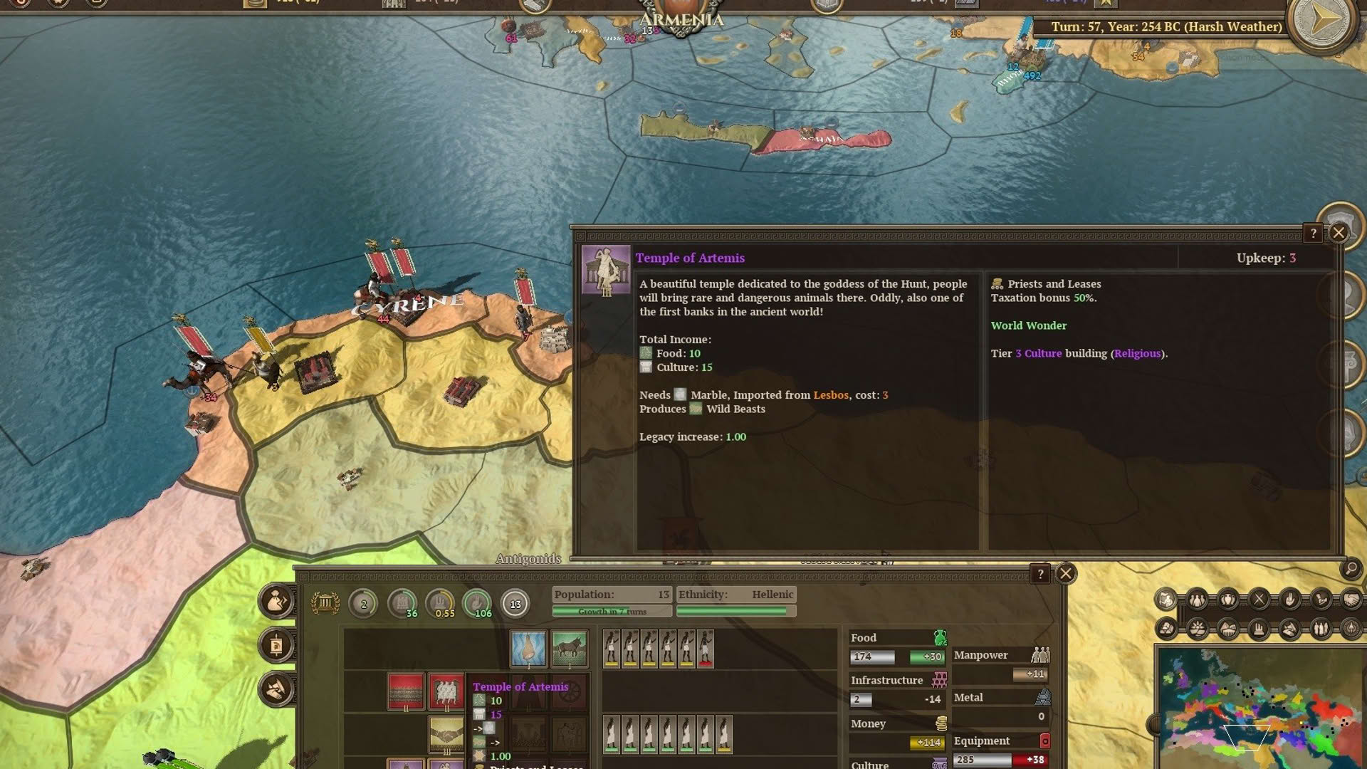 Screenshot for Field of Glory: Empires